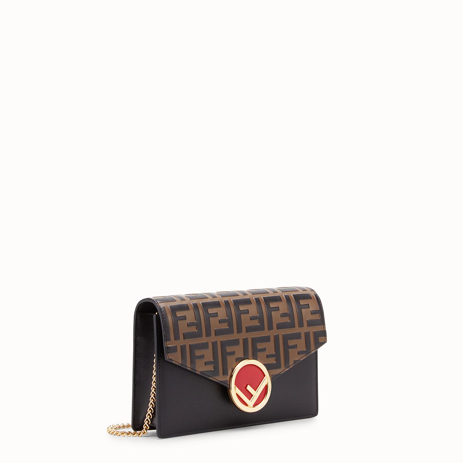 fendi red wallet on chain