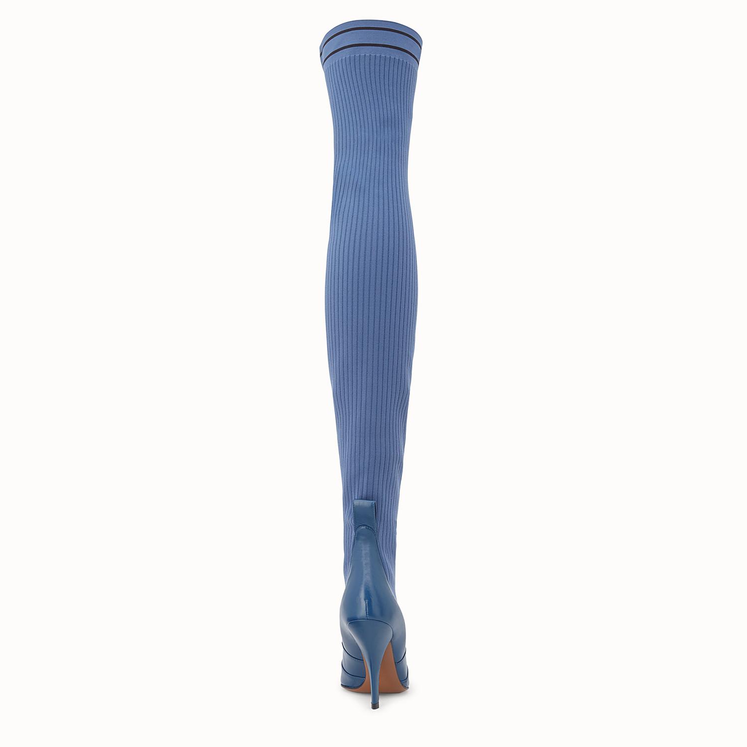fendi stocking thigh high boots