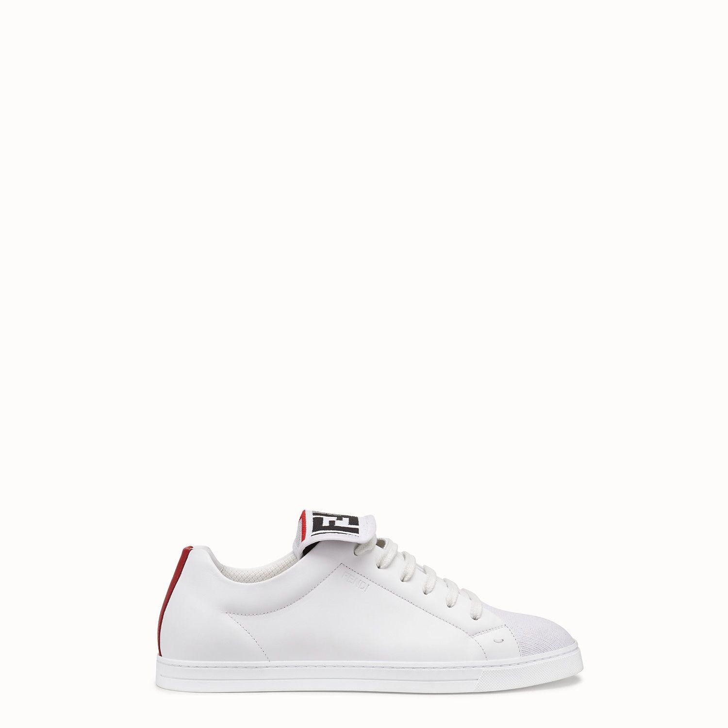 fendi white trainers
