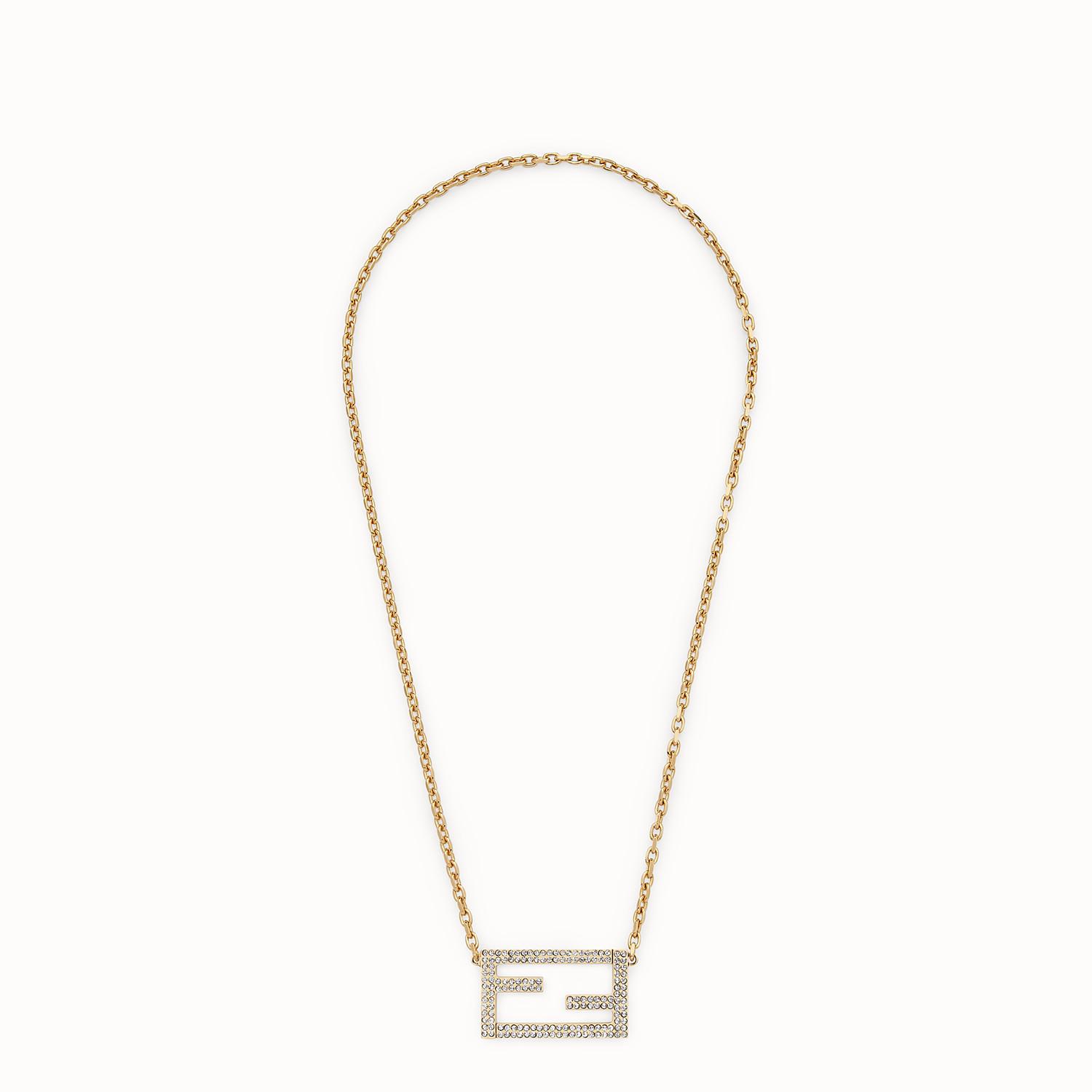 Fendi Necklace in Gold (Metallic) for Men - Lyst