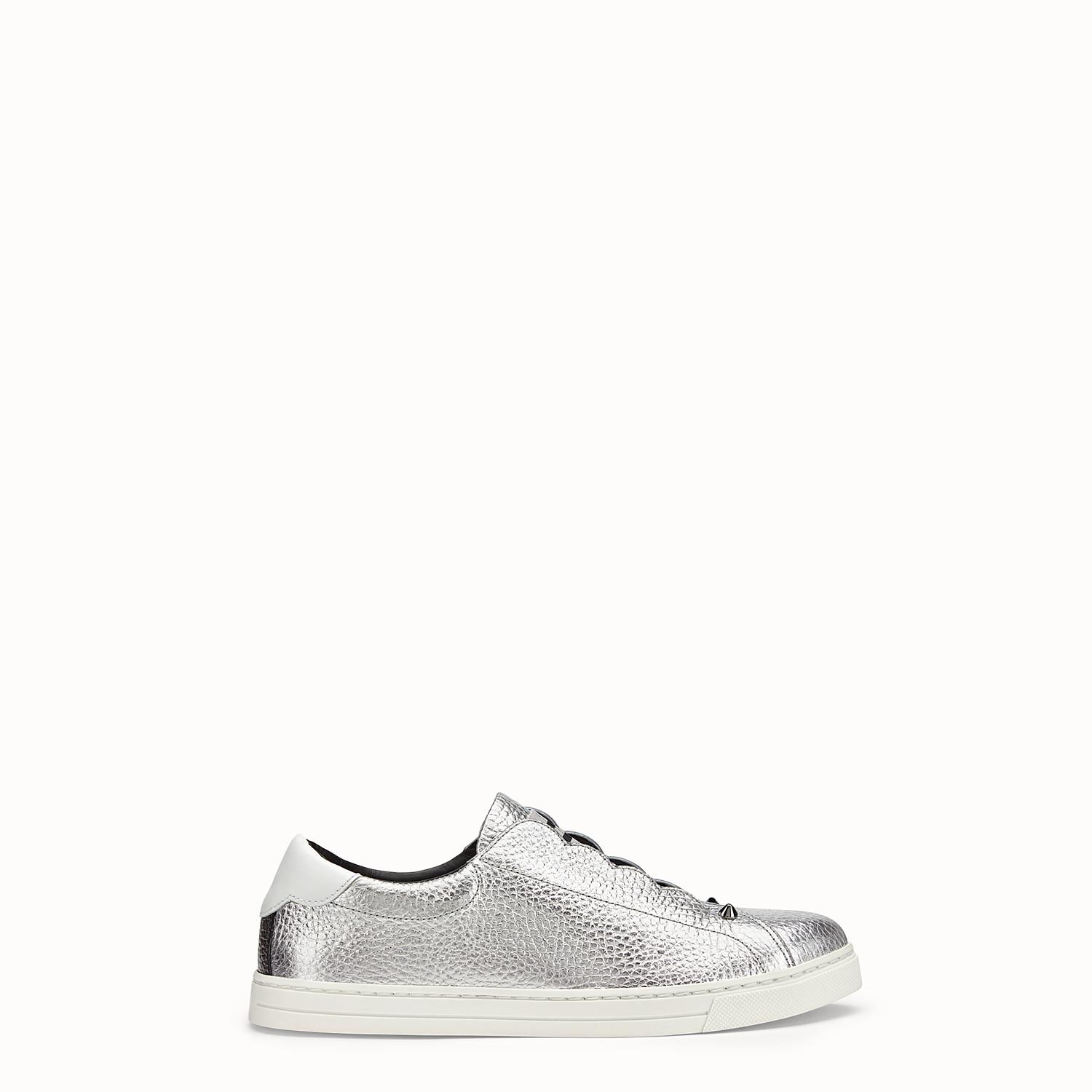 fendi silver sneakers
