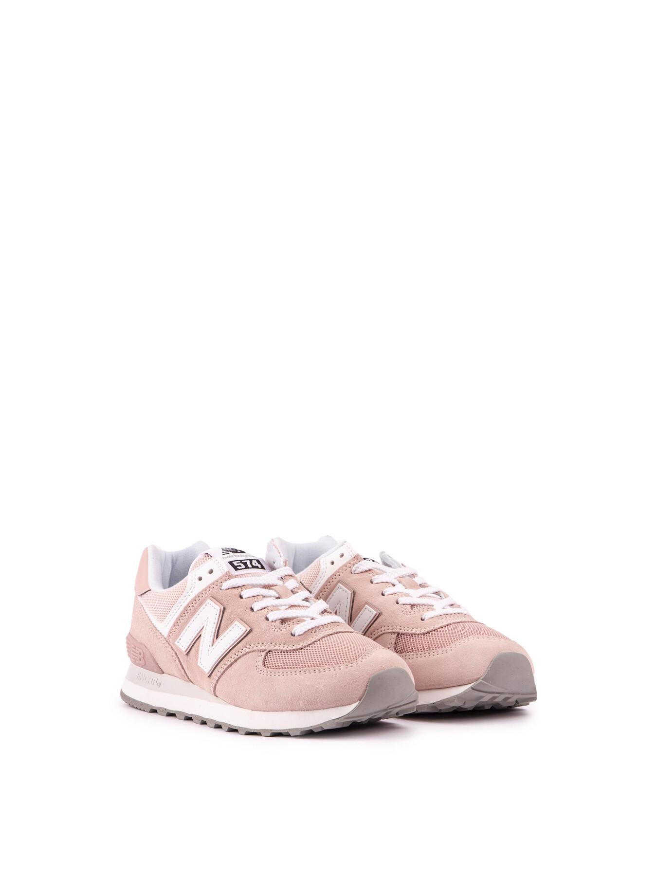 Pink new balance 574 mens clearance