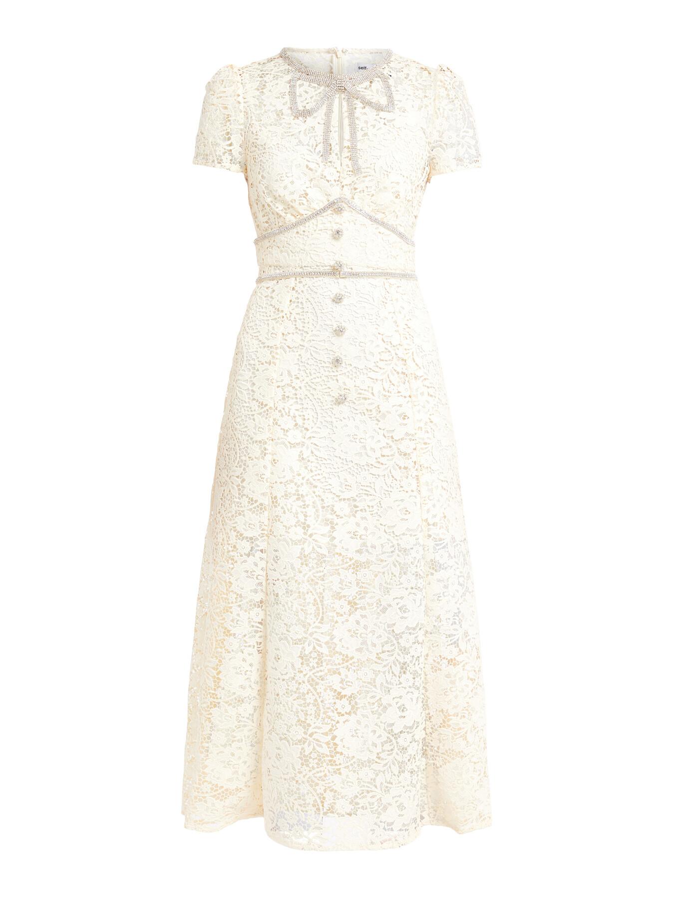 strapless lace sheath dress Floral Lace Sheath Wedding Dress Strapless Bohemian Bridal Gown TS001B Custom Colors / Custom Size main image 0