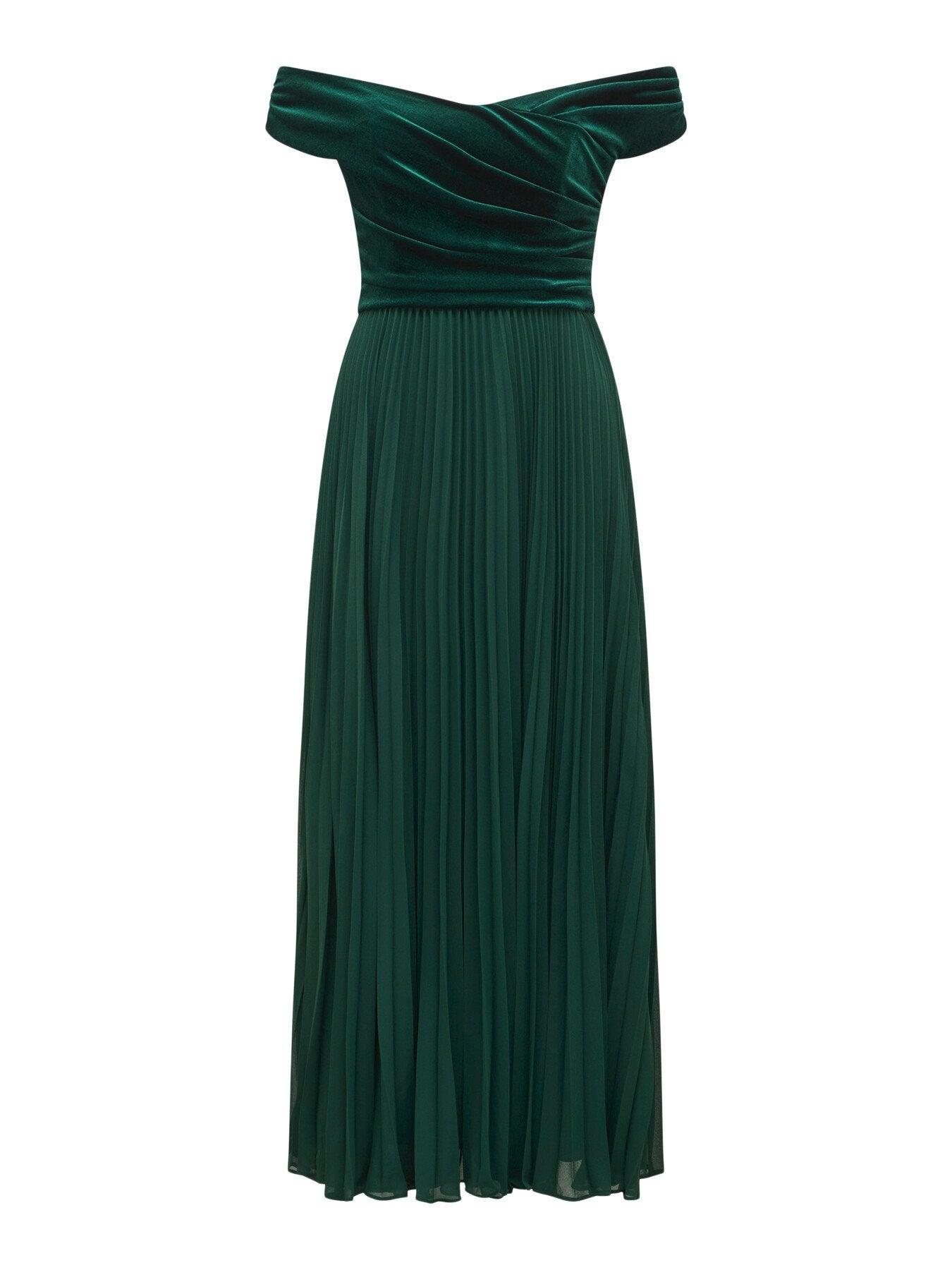 forever 21 velvet green dress Kennedy Blue Ivy Bridesmaid Dress – Wedding Shoppe main image 1