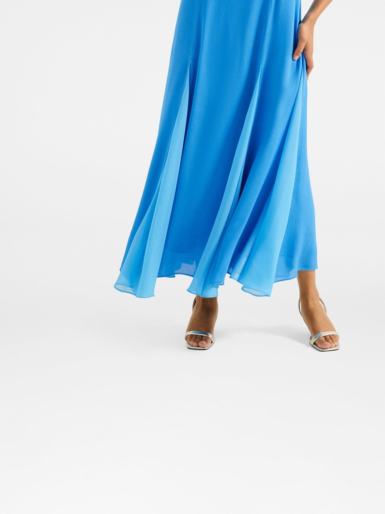 dahlia contrast godet maxi dress Juno Awards Fashion: Dahlia Contrast Godet Maxi Dress