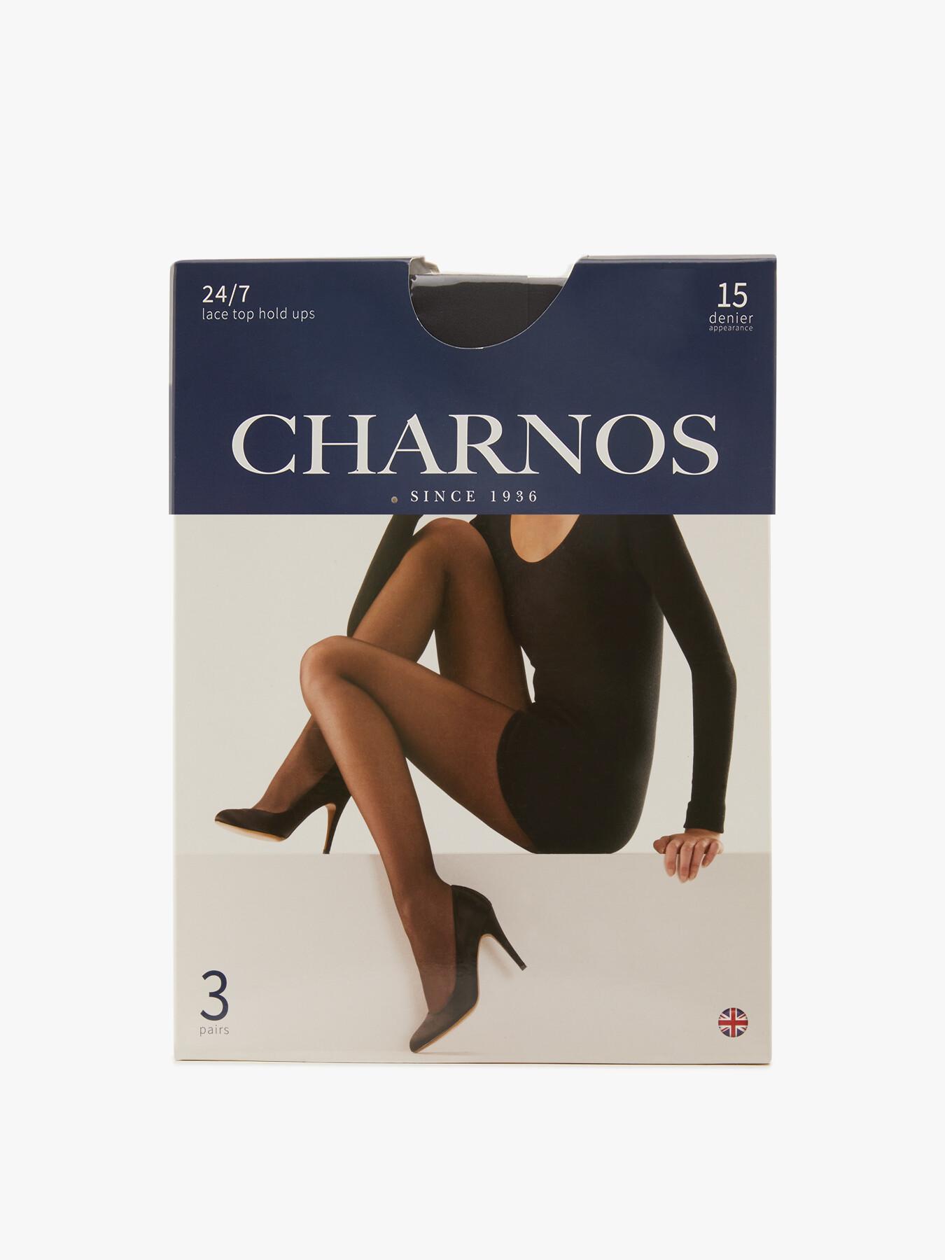 Charnos 15 Denier Tights in Blue Lyst UK