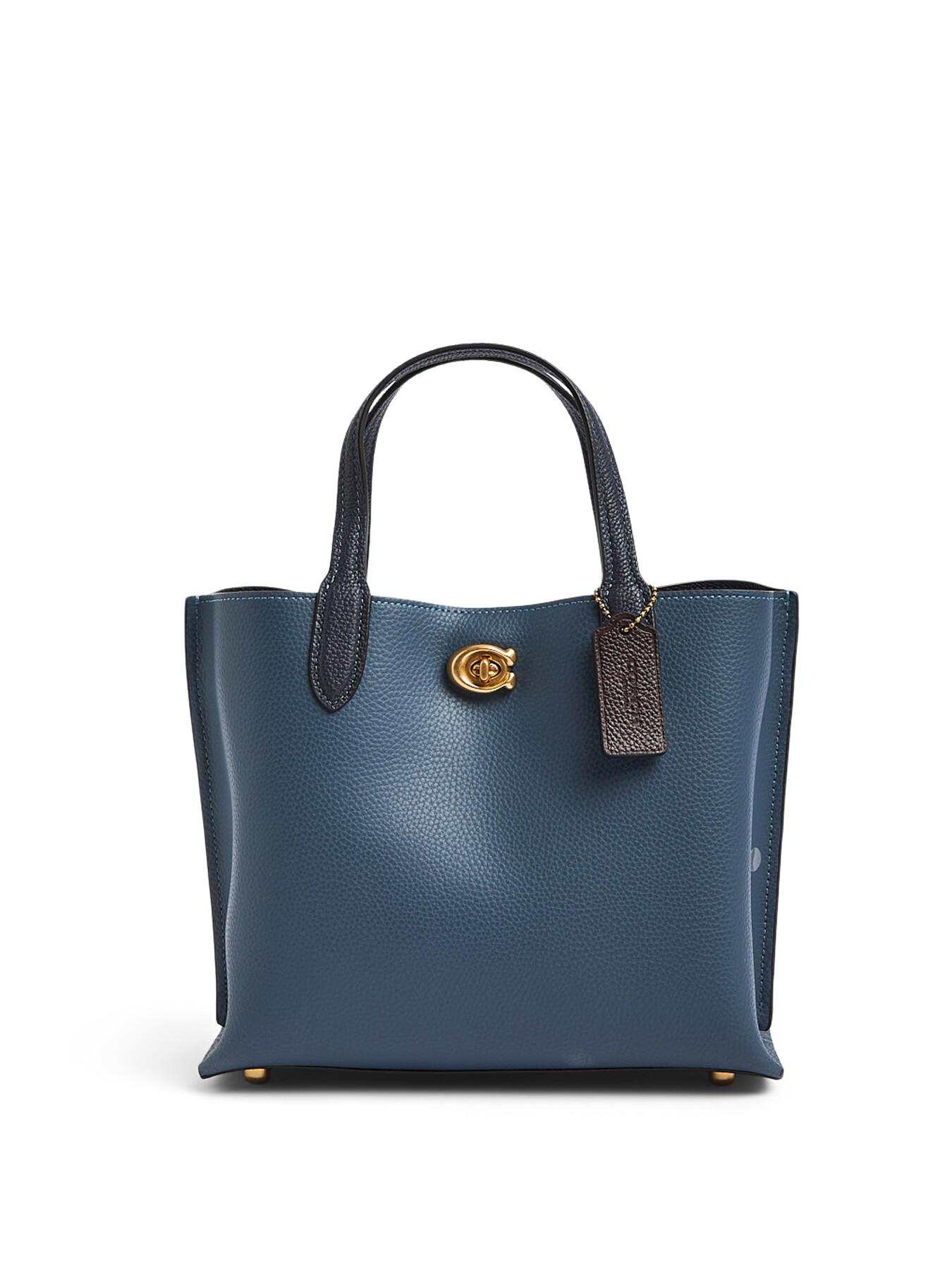 COACH Willow Tote 24 In Colorblock in Blue Lyst UK