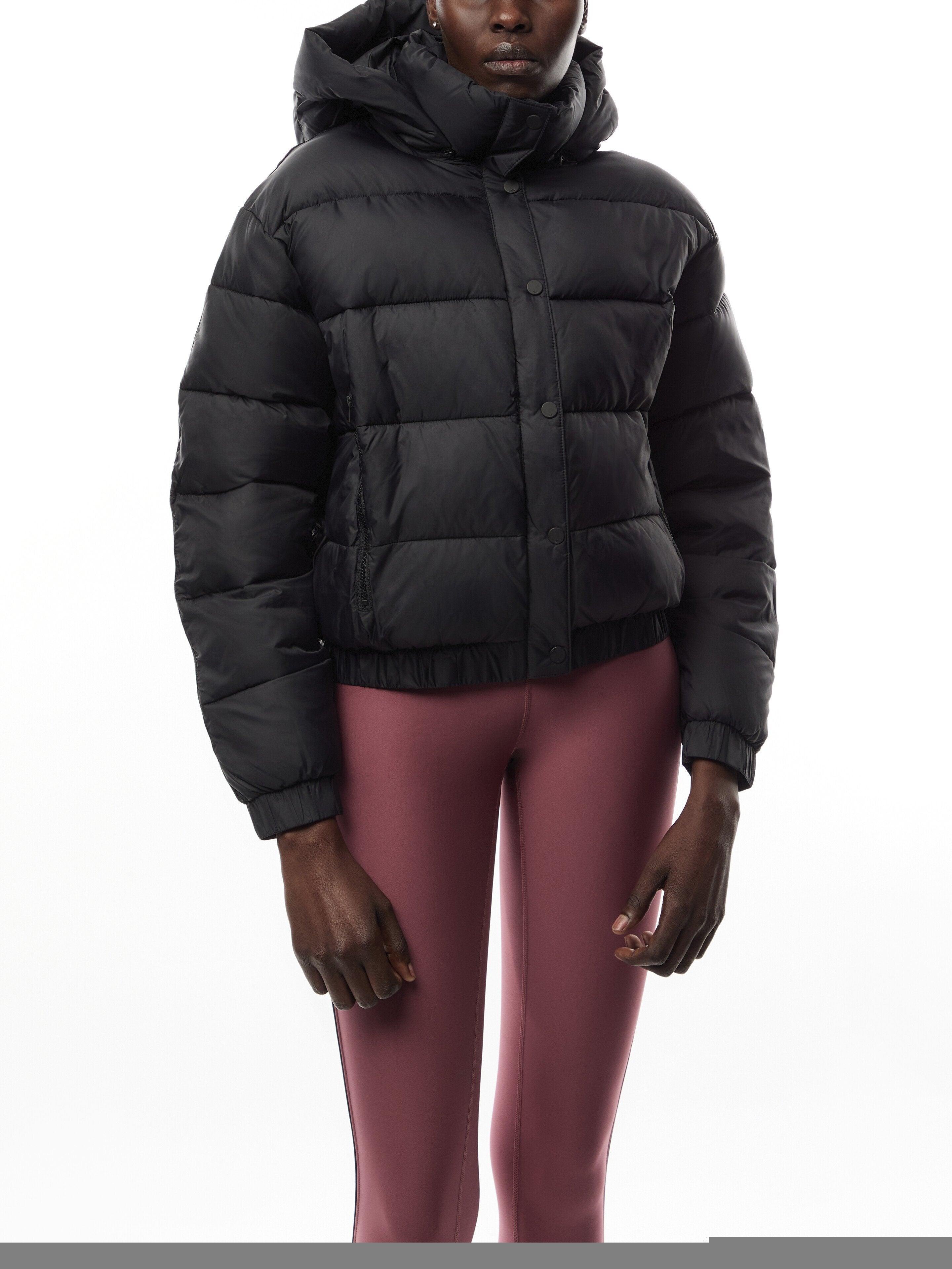 Alo Yoga Aspen Love Puffer Jacket in Black Lyst UK