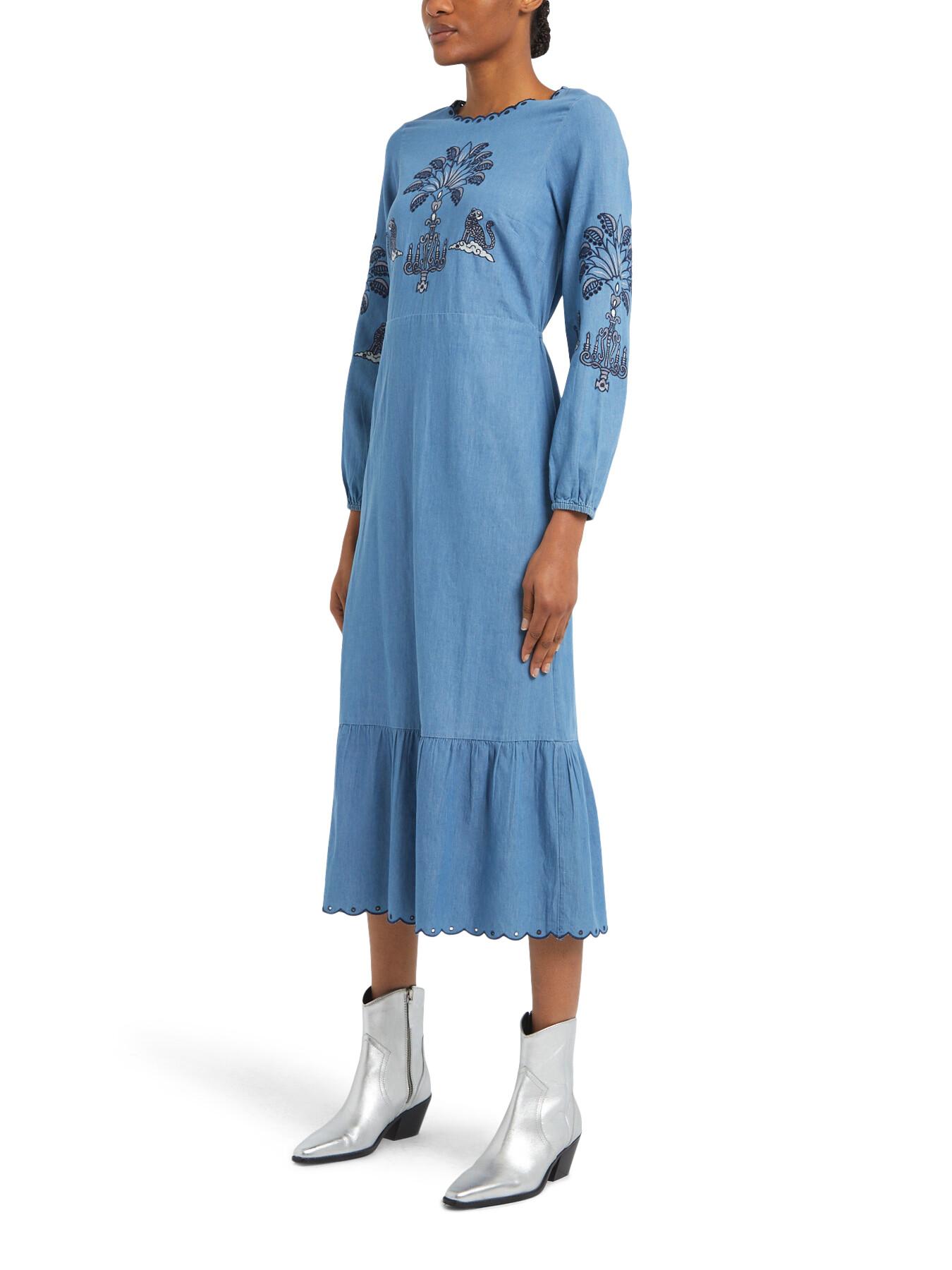 white christmas dresses NEVER FULLY DRESSED DENIM HARPER TRENCH COAT – Shop at the Mix