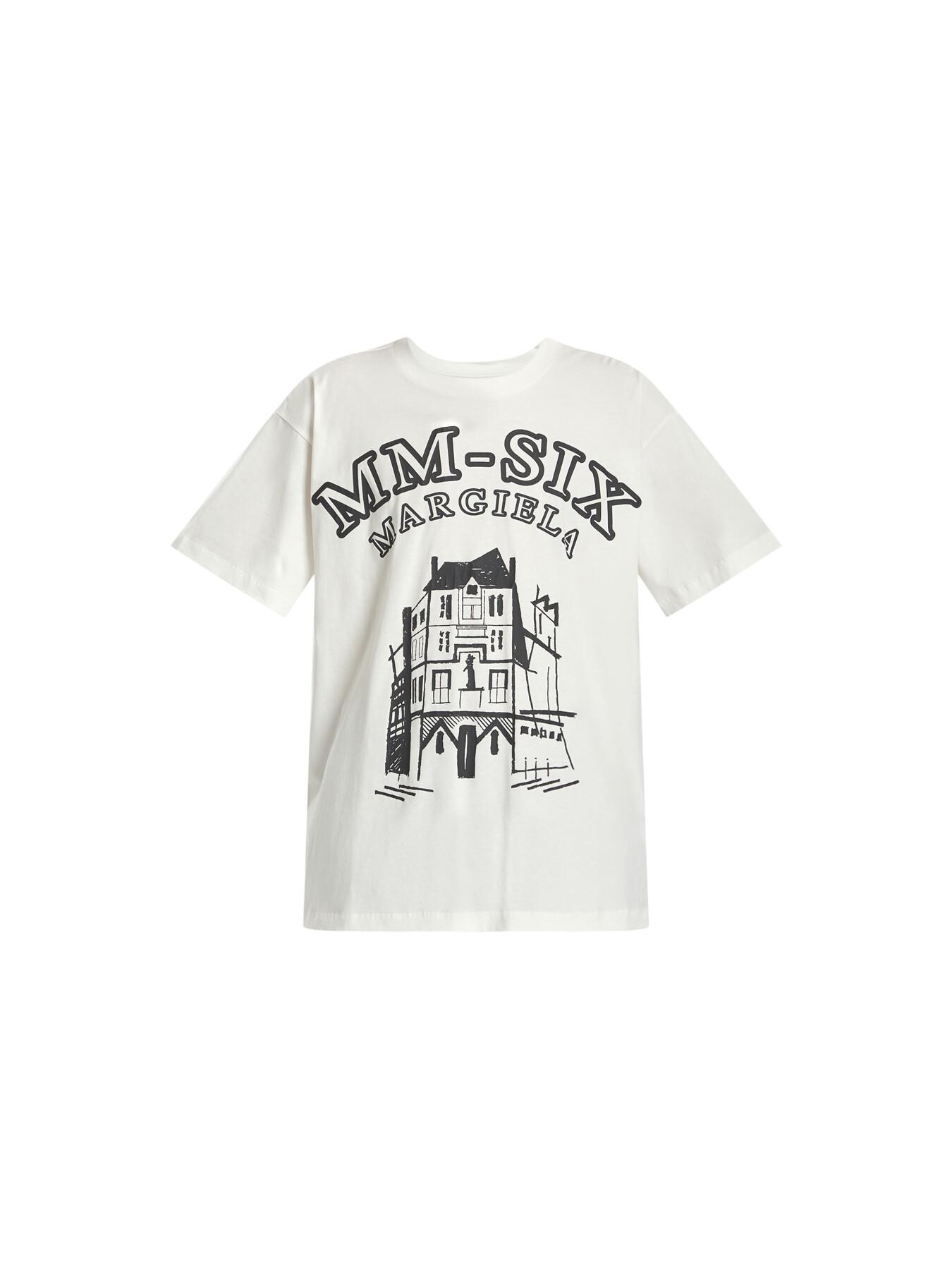 MM6 by Maison Martin Margiela Men's House T-shirt in White