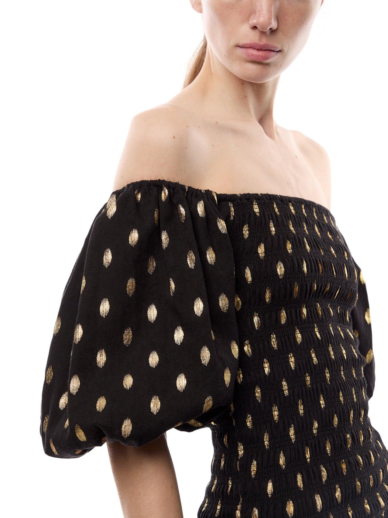 Never Fully Dressed Jojo Dress With Fleck in Black | Lyst UK