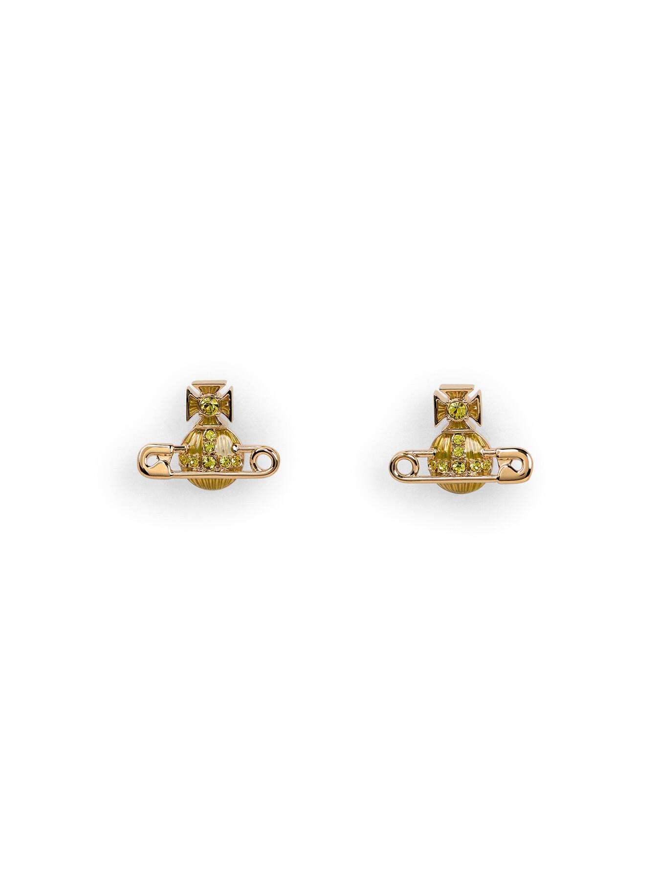 Vivienne Westwood Women's Kitty Stud Earrings in Metallic