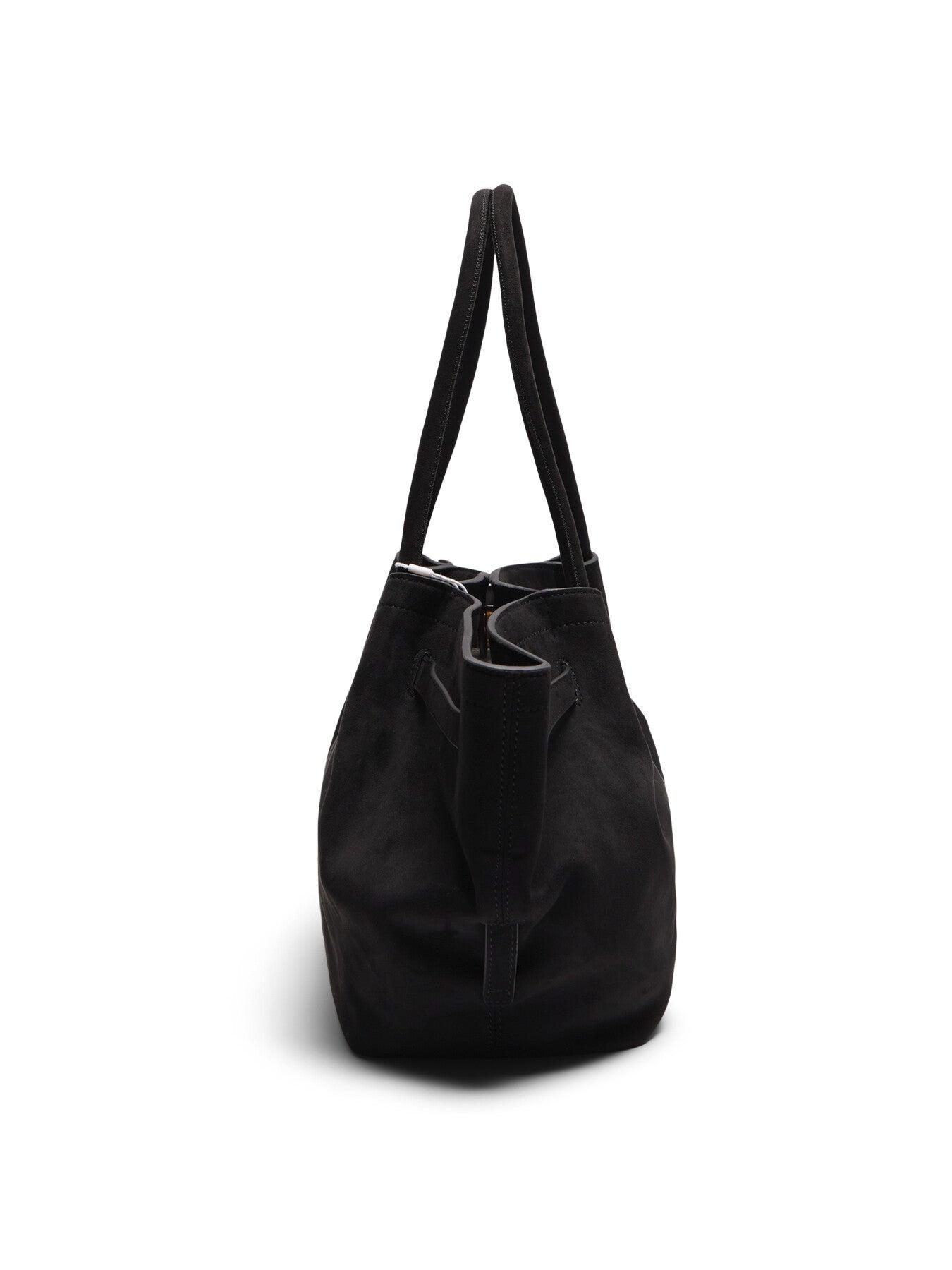 JW PEI Hana Medium Faux Suede Tote Bag in Black Lyst UK