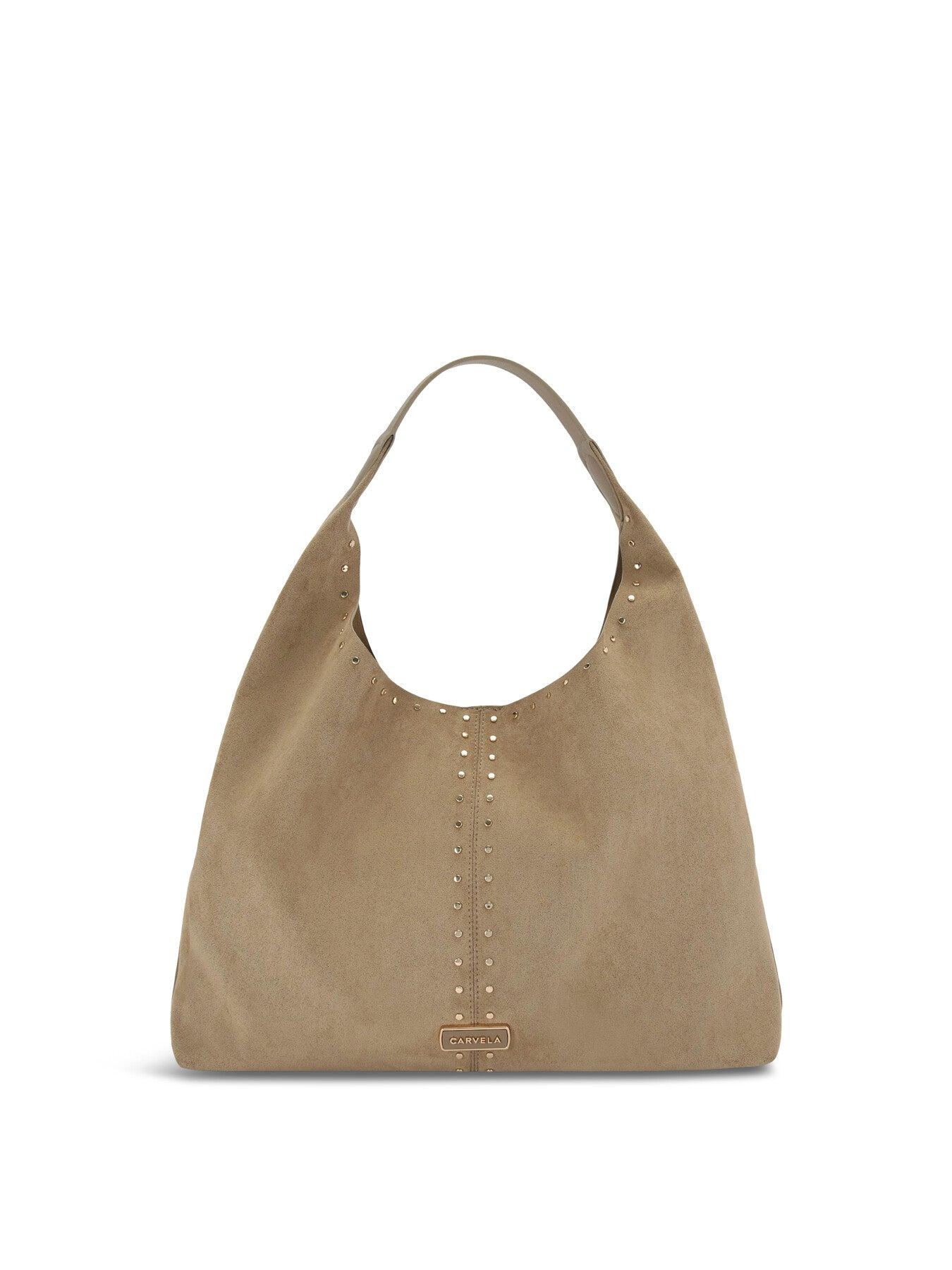 Carvela Kurt Geiger Cinzia Studded Shoulder in Natural Lyst UK