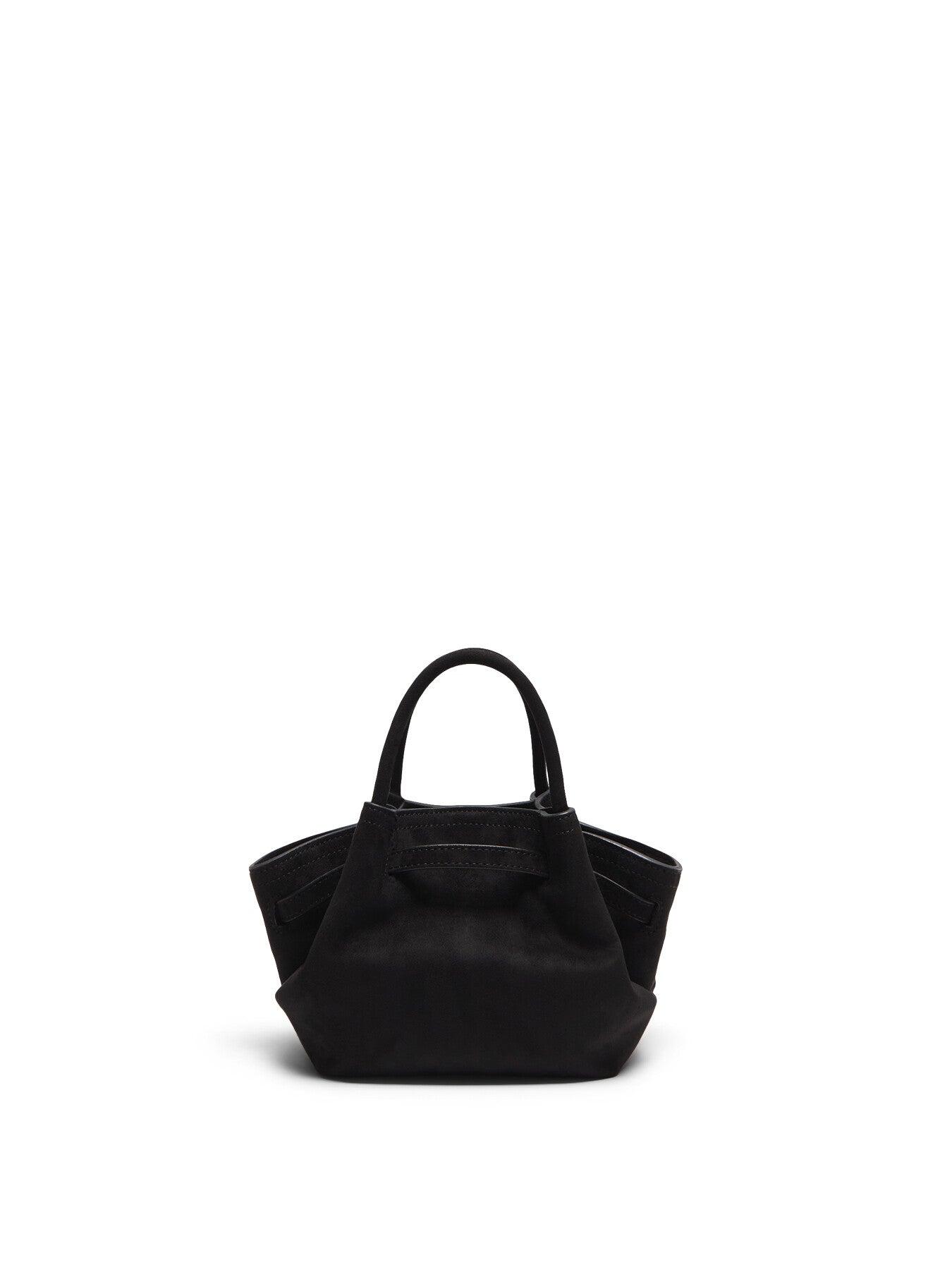 JW PEI Hana Mini Faux Suede Tote Bag in Black Lyst UK