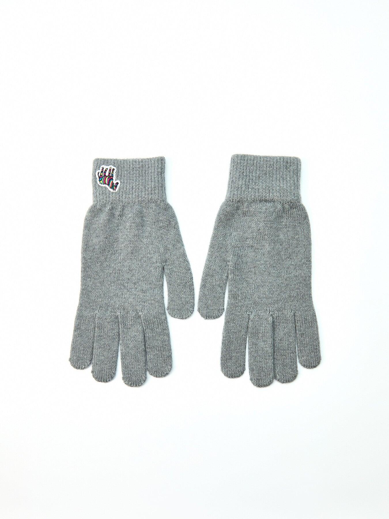 Paul Smith Zebra Logo Gloves in Grey for Men Lyst UK