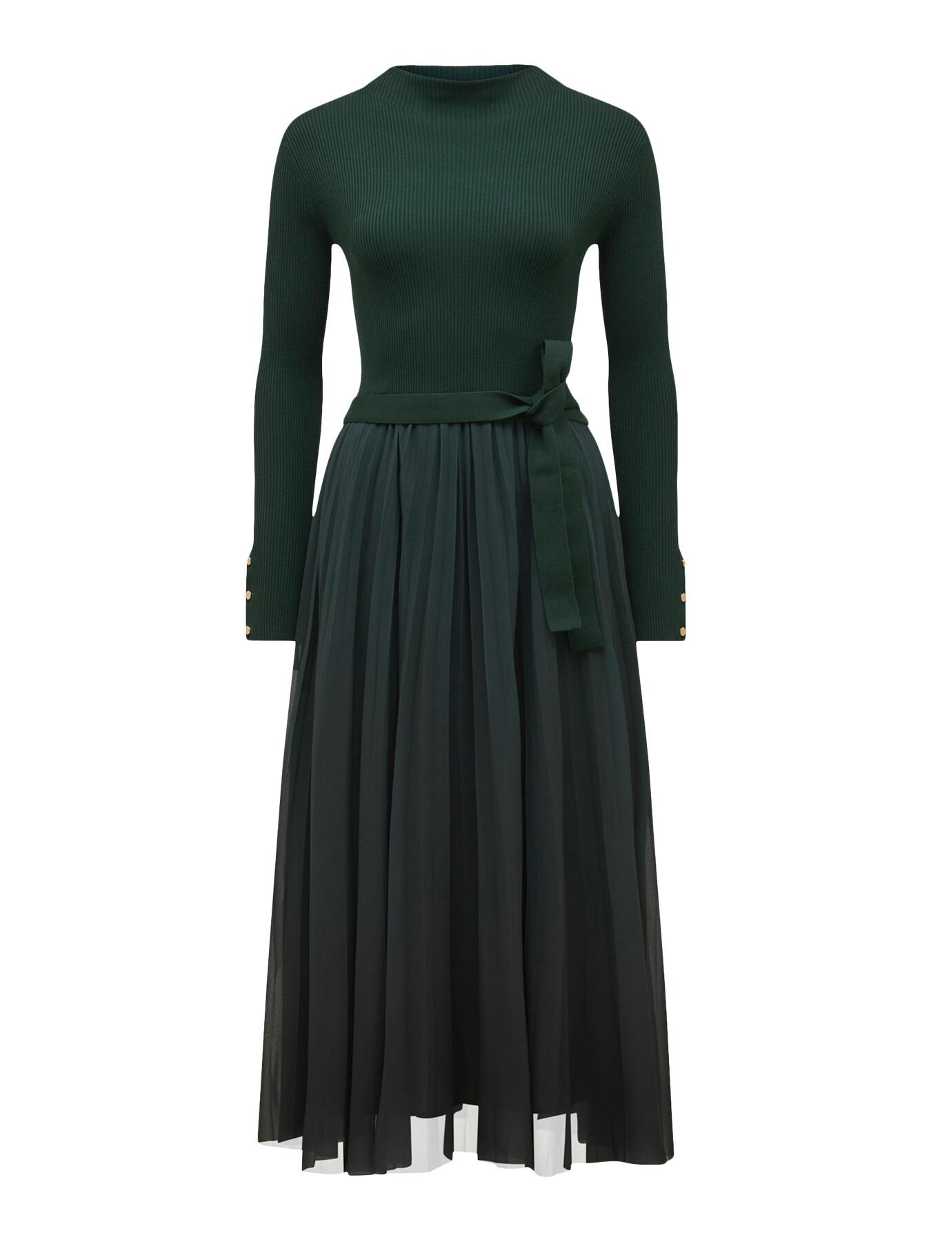 Forever New Women's Kaylie Pleated Hem Dress in Green Lyst UK