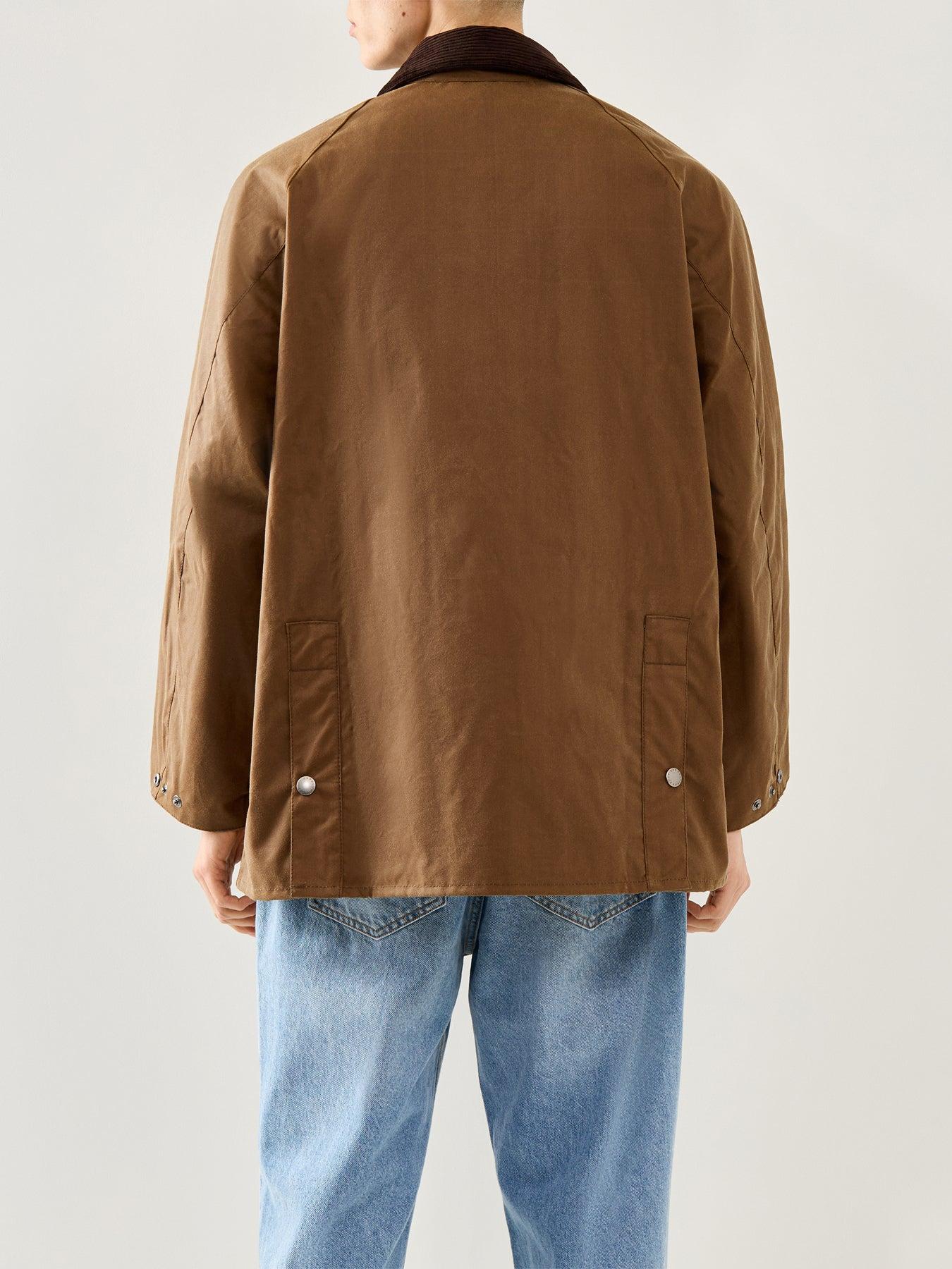 Barbour Paul Smith Loves Bedale Wax Jacket in Brown for Men | Lyst UK