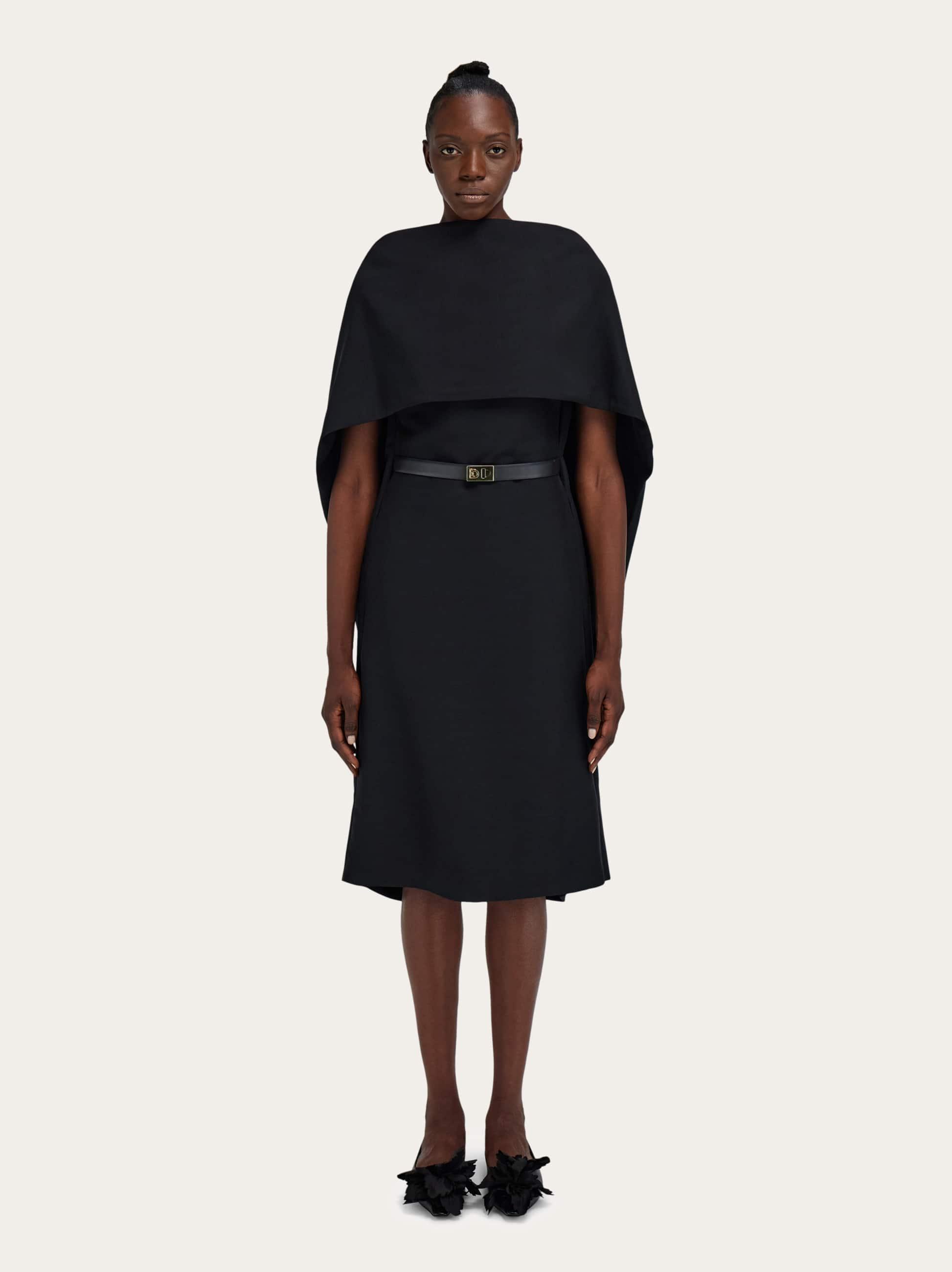 ワンピース FERRAGAMO DRESS (112472769914 NERO) Ferragamo Dress Black Womens Salvatore Ferragamo