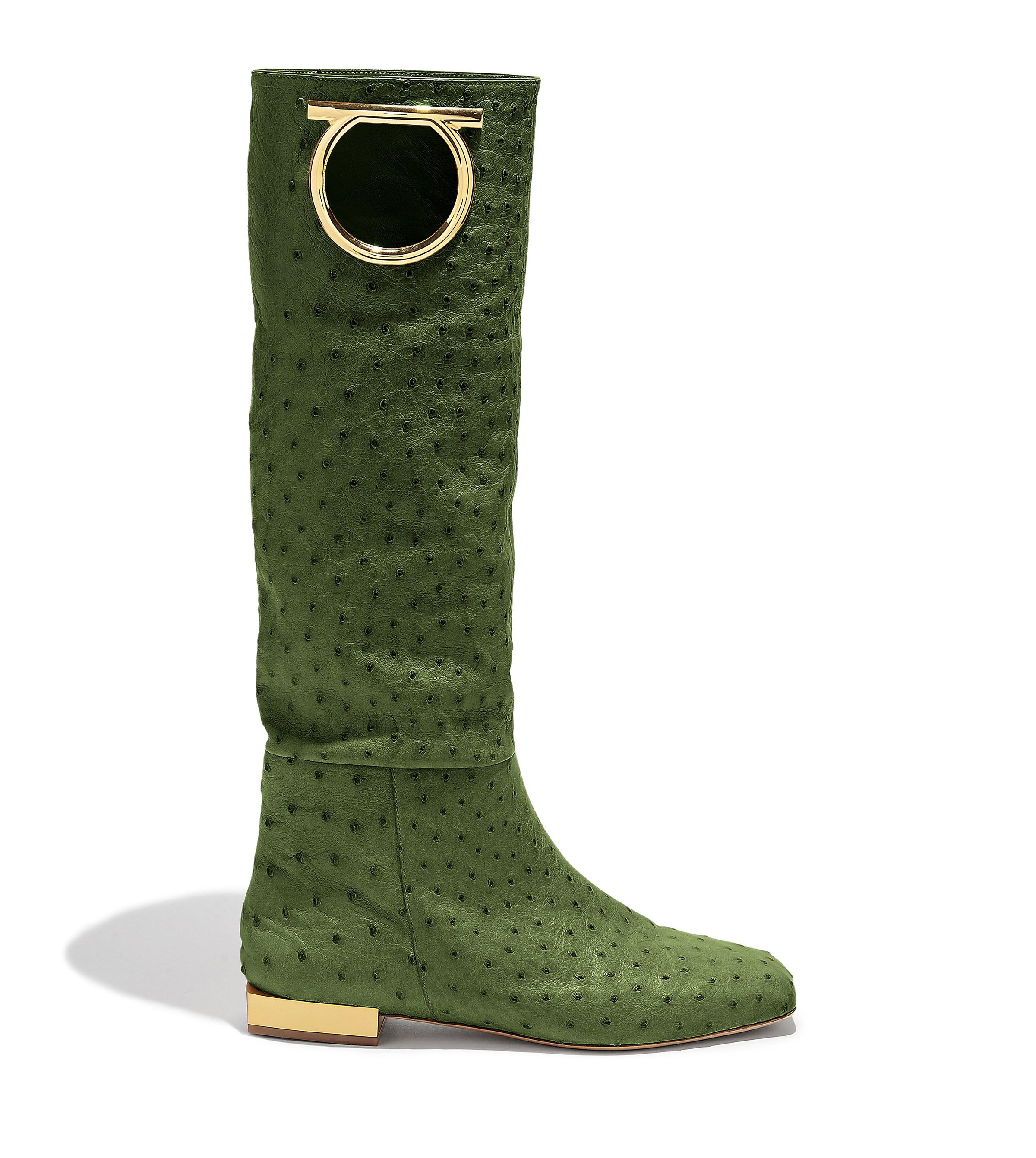 ferragamo mirror heel boots