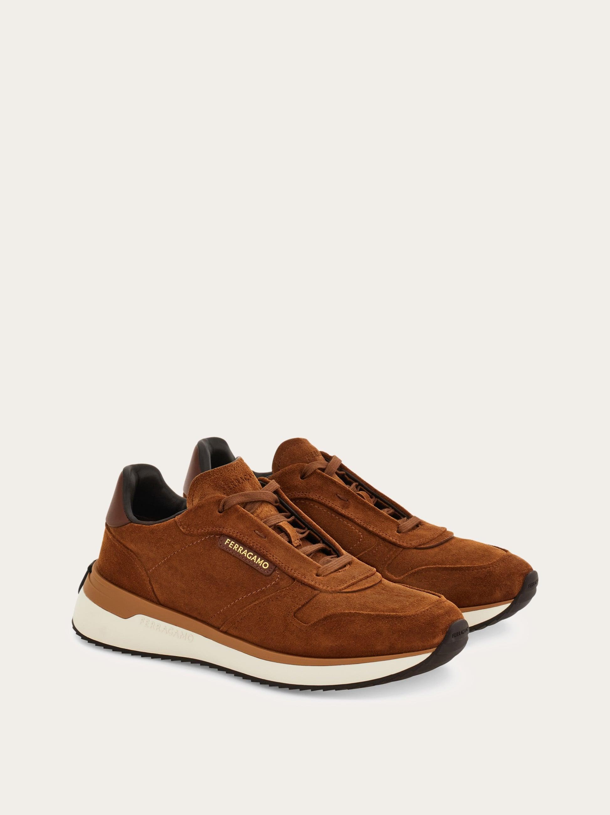 【FERRAGAMO】BIG セール★LOW CUT スニーカー FERRAGAMO - Leather low-top sneakers black - The Corner