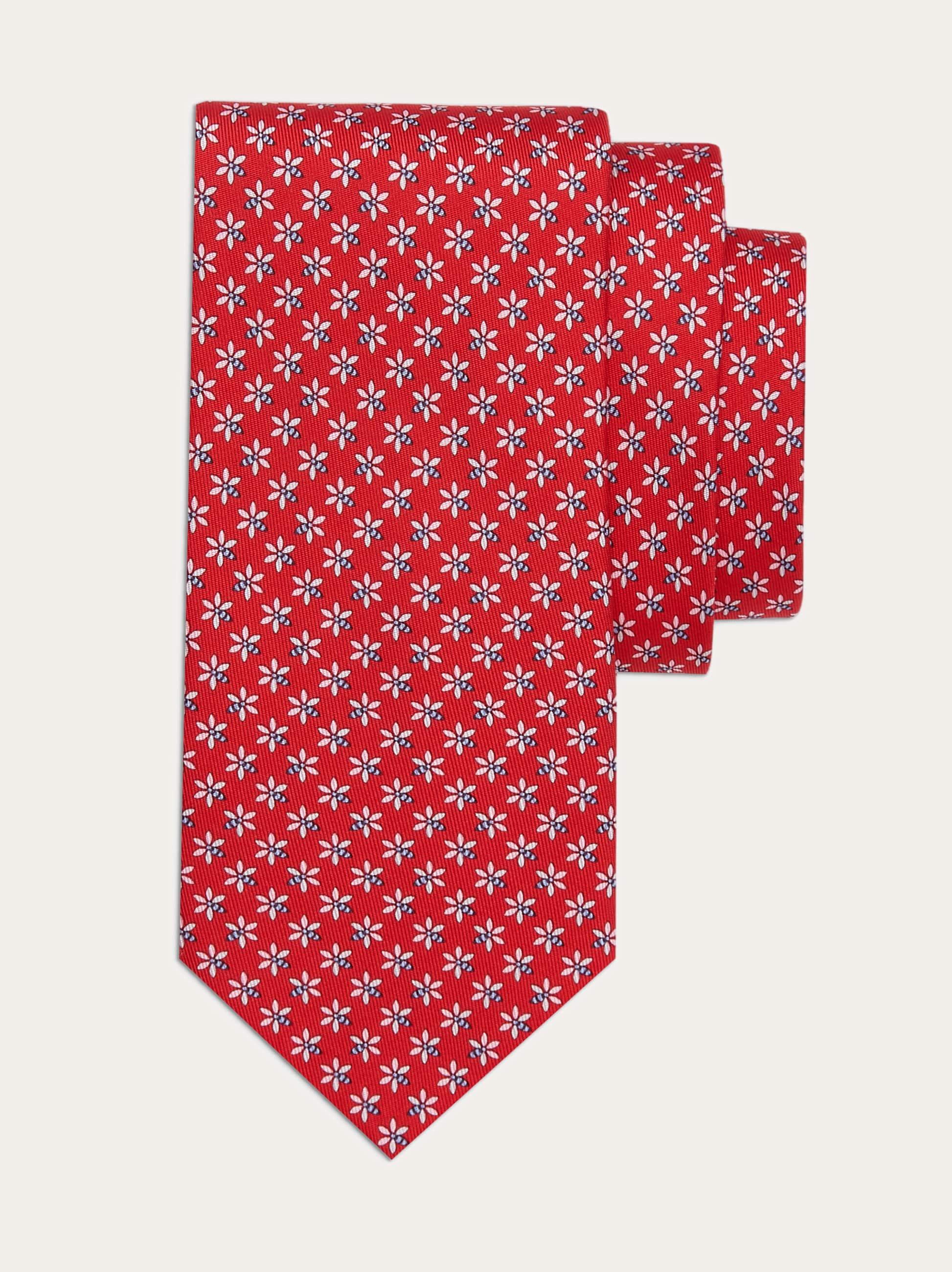 Ferragamo red tie deals