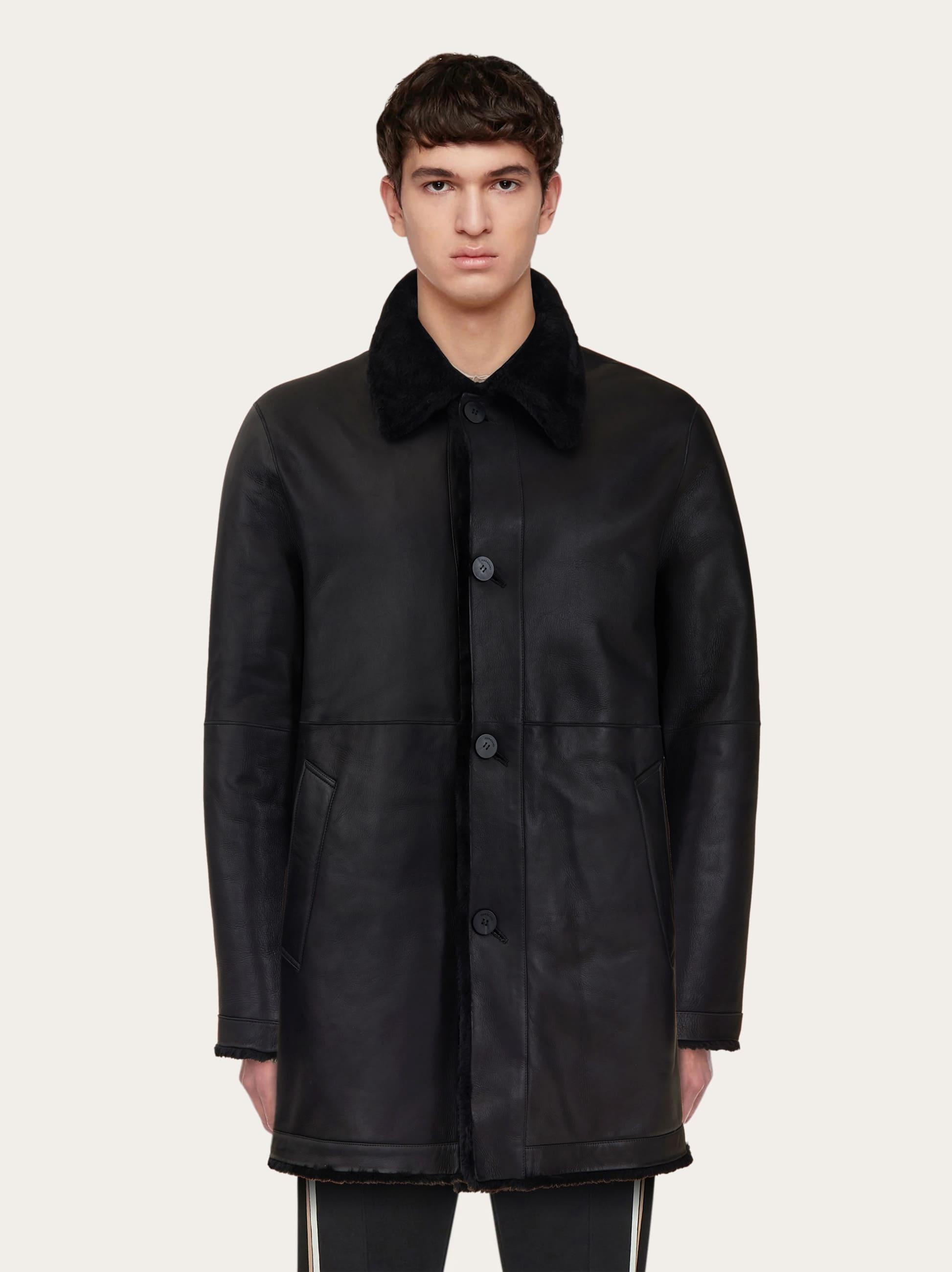 コート FERRAGAMO BLACK COTTON TRENCH COAT 20173475_50238716_322.jpg