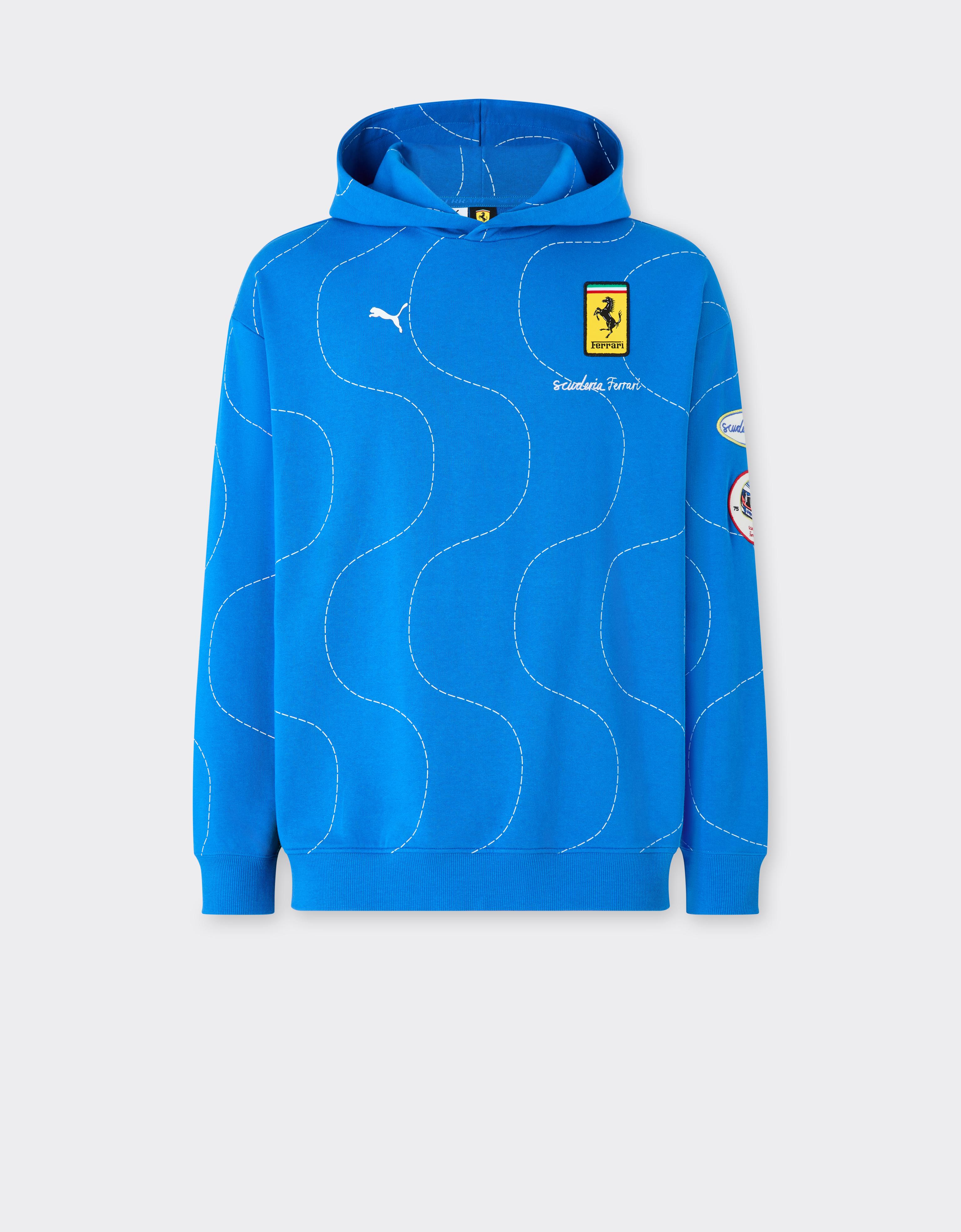 Ferrari Puma For Scuderia Hp 2025 Monza Sweatshirt in Blue for Men