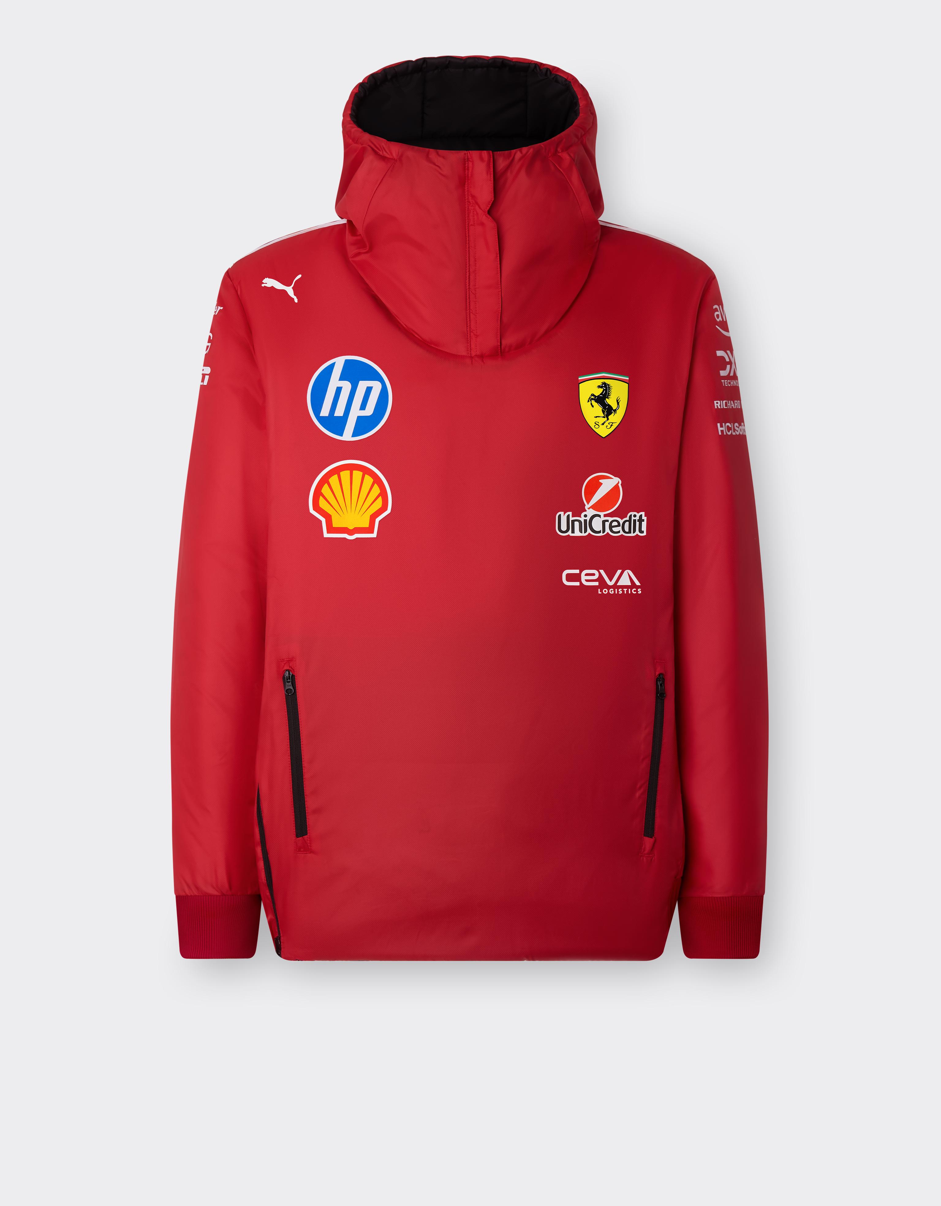 Rain Jacket Survet Ferrari PUMA Ferrari Jacket Full Zip Button Up
