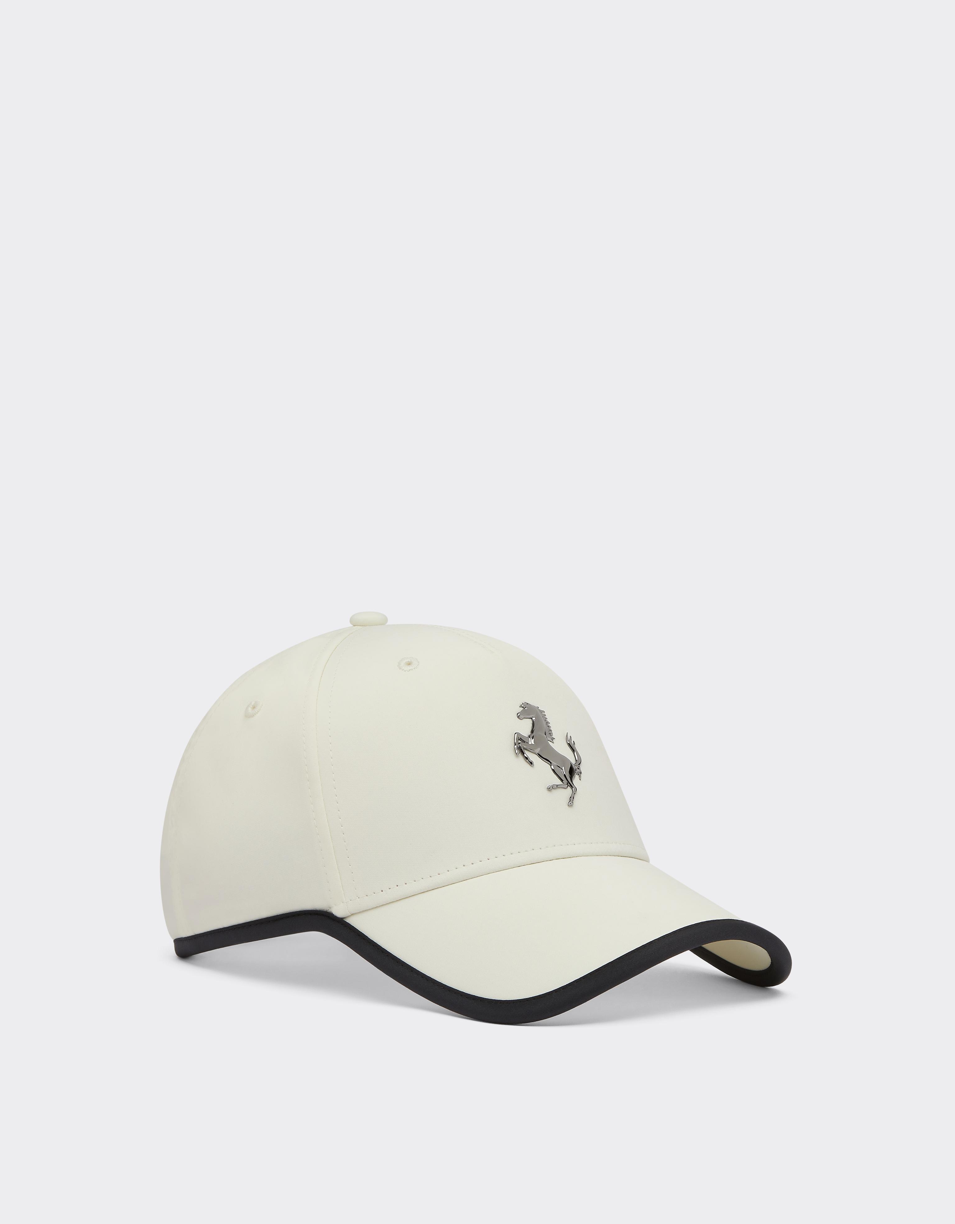 Ferrari Baseball Cap With Metal Prancing Horse in White | Lyst display picture 1