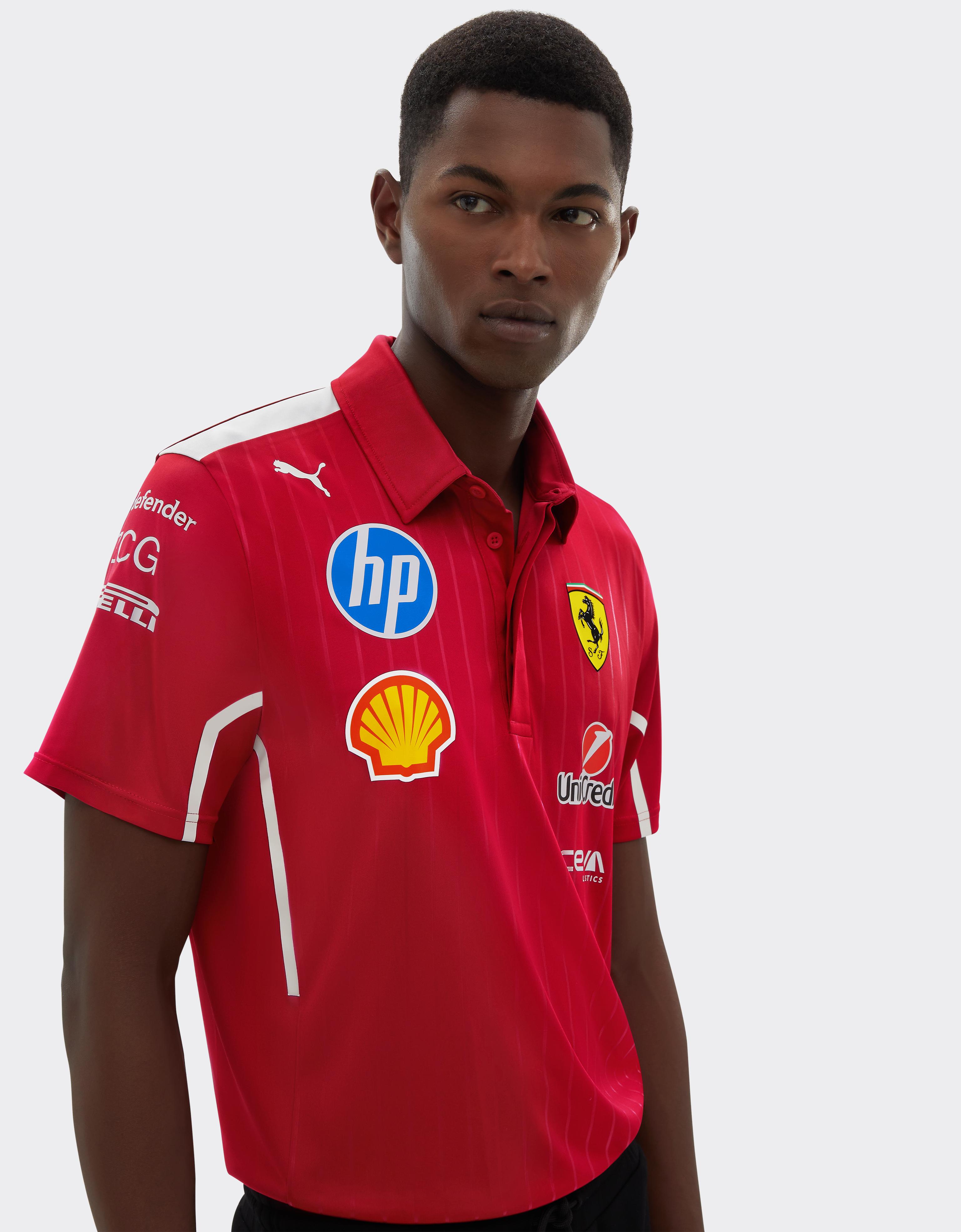Scuderia Ferrari 2025 Team Polo レッド Scuderia Ferrari F1 Team Polo Shirt 2025 Red – Speedgear
