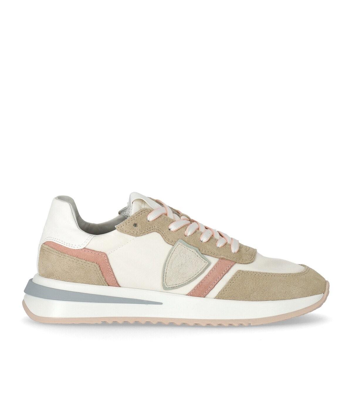 Philippe Model Tropez 2.1 White Sand Sneaker in Natural | Lyst