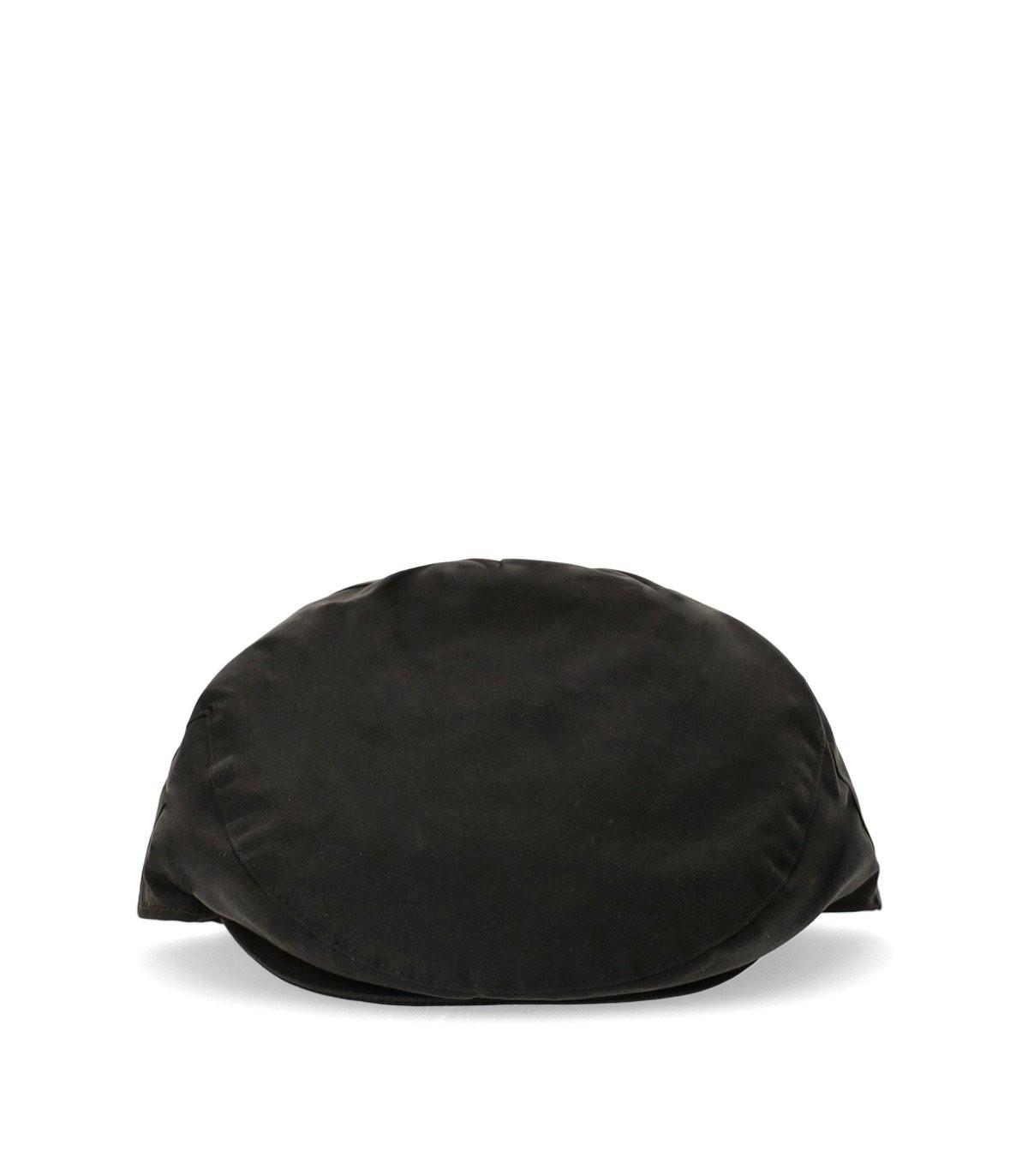 Barbour Olive Green Waxed Flat Cap in Black for Men | Lyst