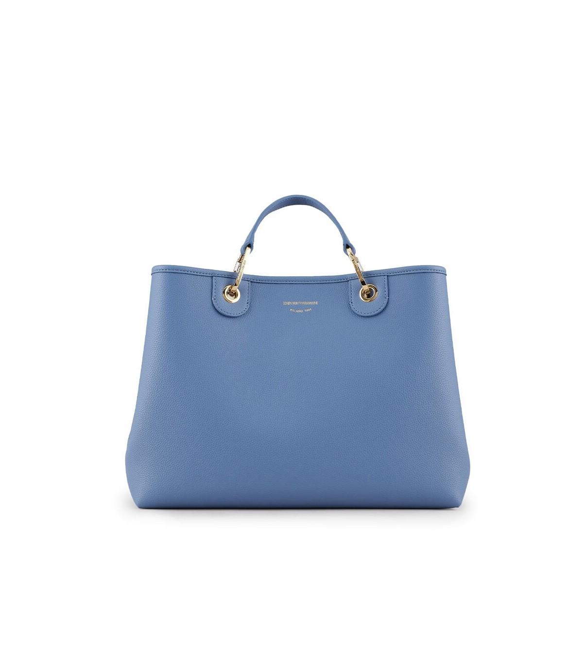 Emporio Armani Myea Handbags In Azzurro | ModeSens