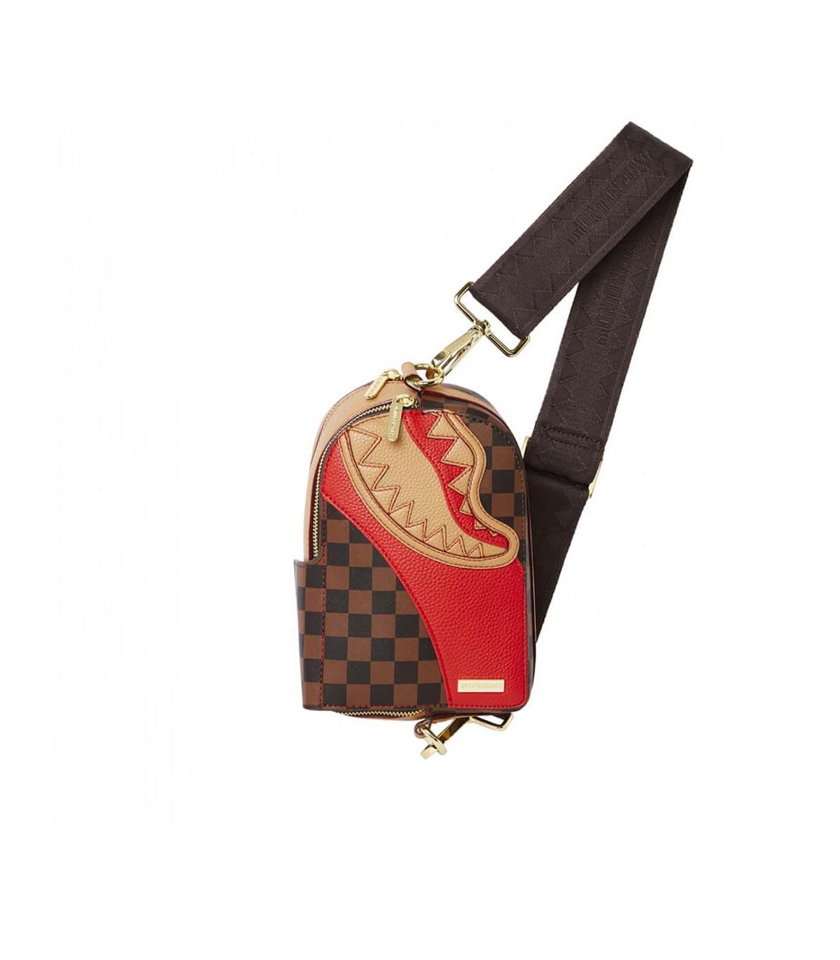 Sprayground Raceway Backpack Crossbody in Red Lyst UK