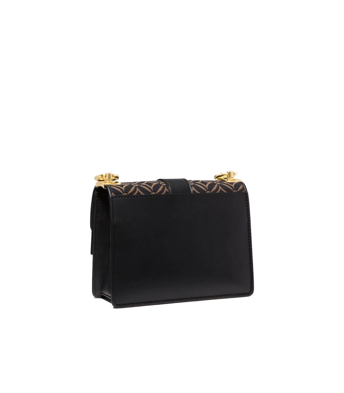 Michael Kors Greenwich Jacquard Crossbody Bag in Black Lyst UK