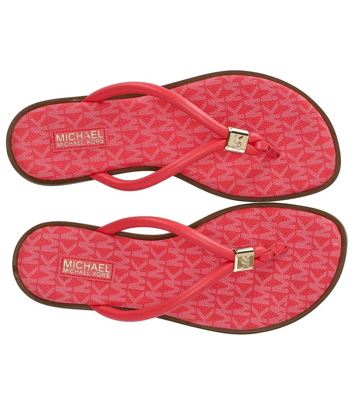 Michael kors sale red slides