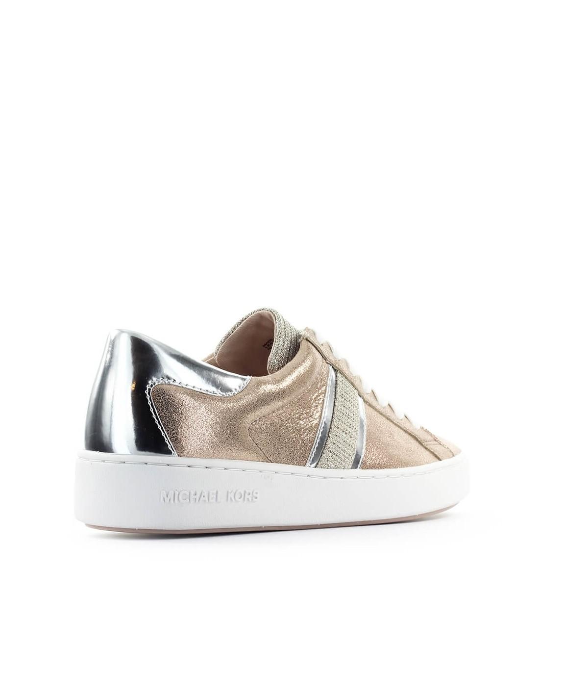michael kors rose gold sneakers