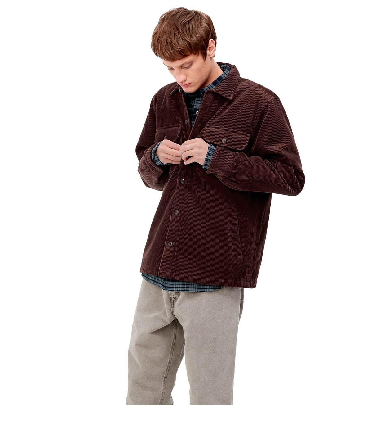 Carhartt WIP Whitsome Overshirt in Brown for Men | Lyst
