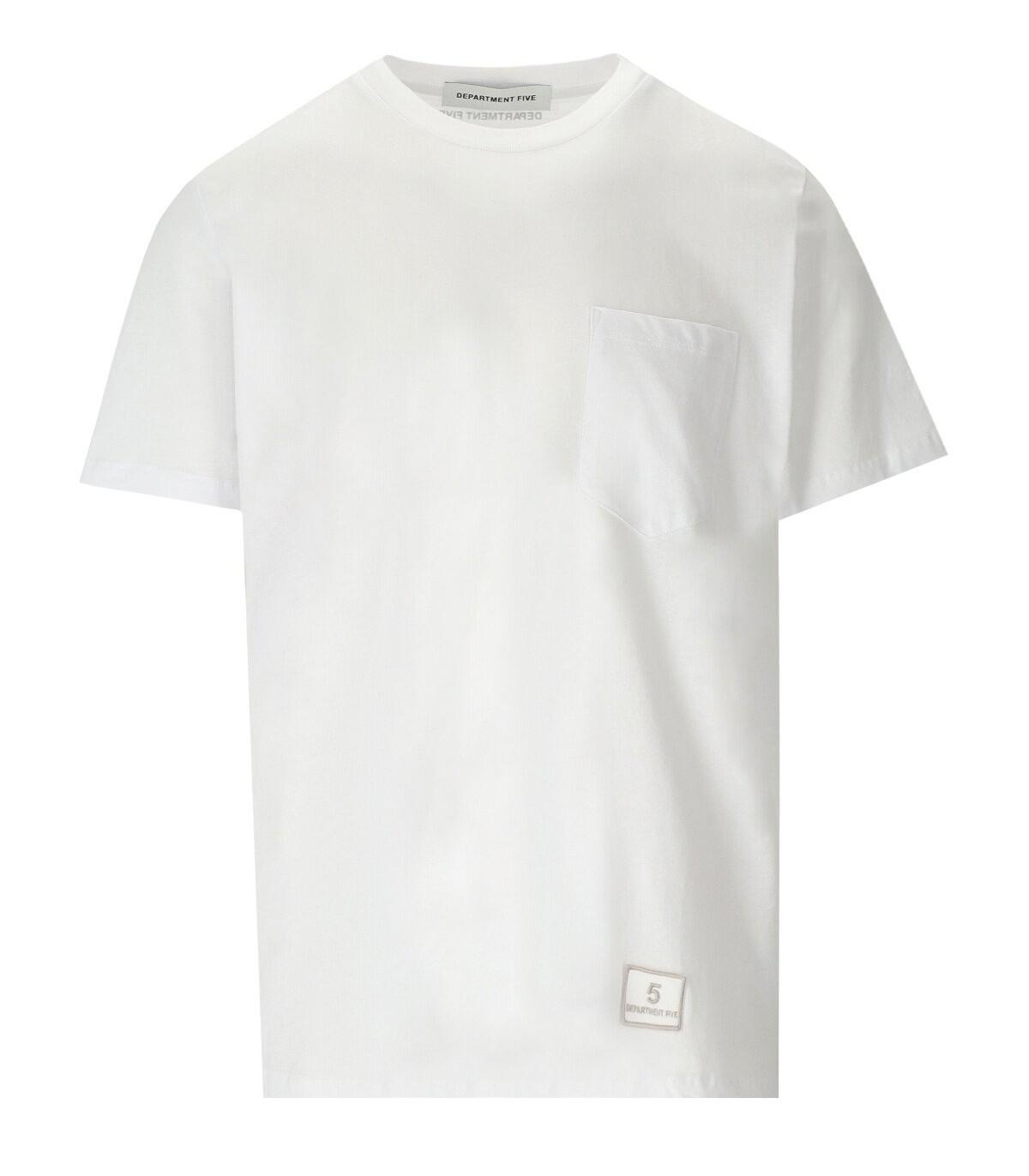 Department 5 Martin T-shirt With Pocket in White for Men | Lyst