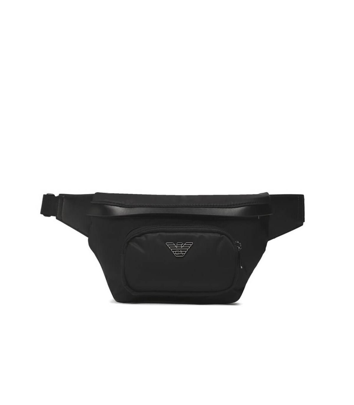 Emporio Armani Nylon Belt Bag in Black for Men Lyst