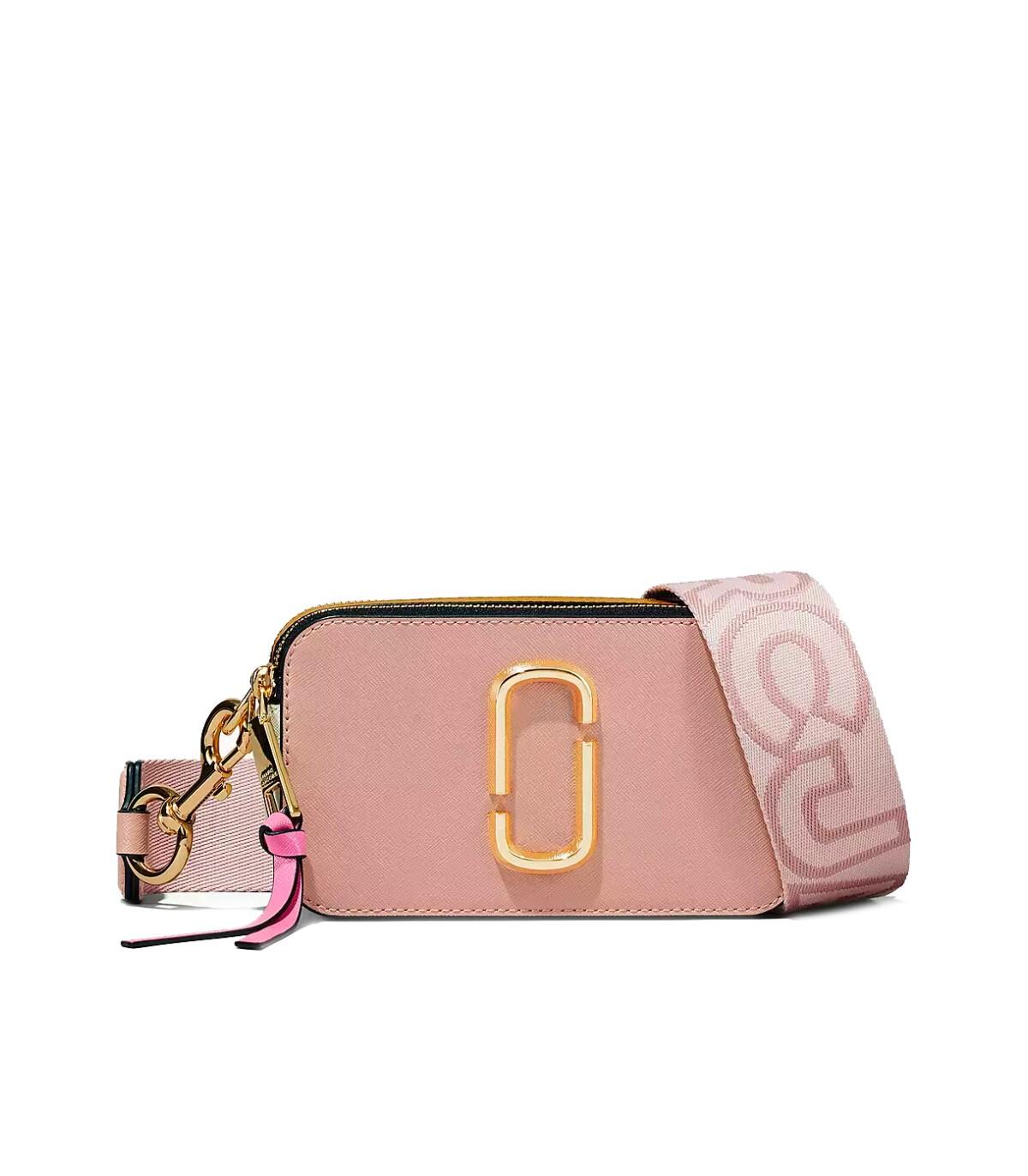 Marc Jacobs The Snapshot Pink Crossbody Bag | Lyst