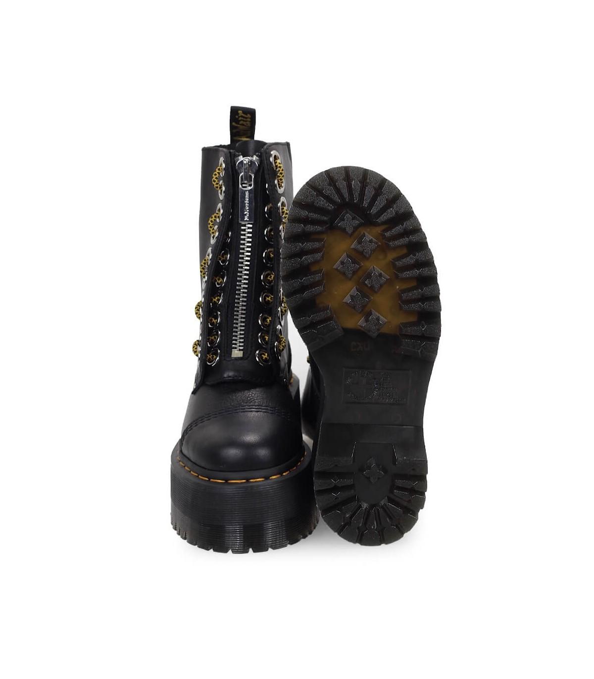 Dr. Martens Leather Sinclair Hi Max in Black | Lyst