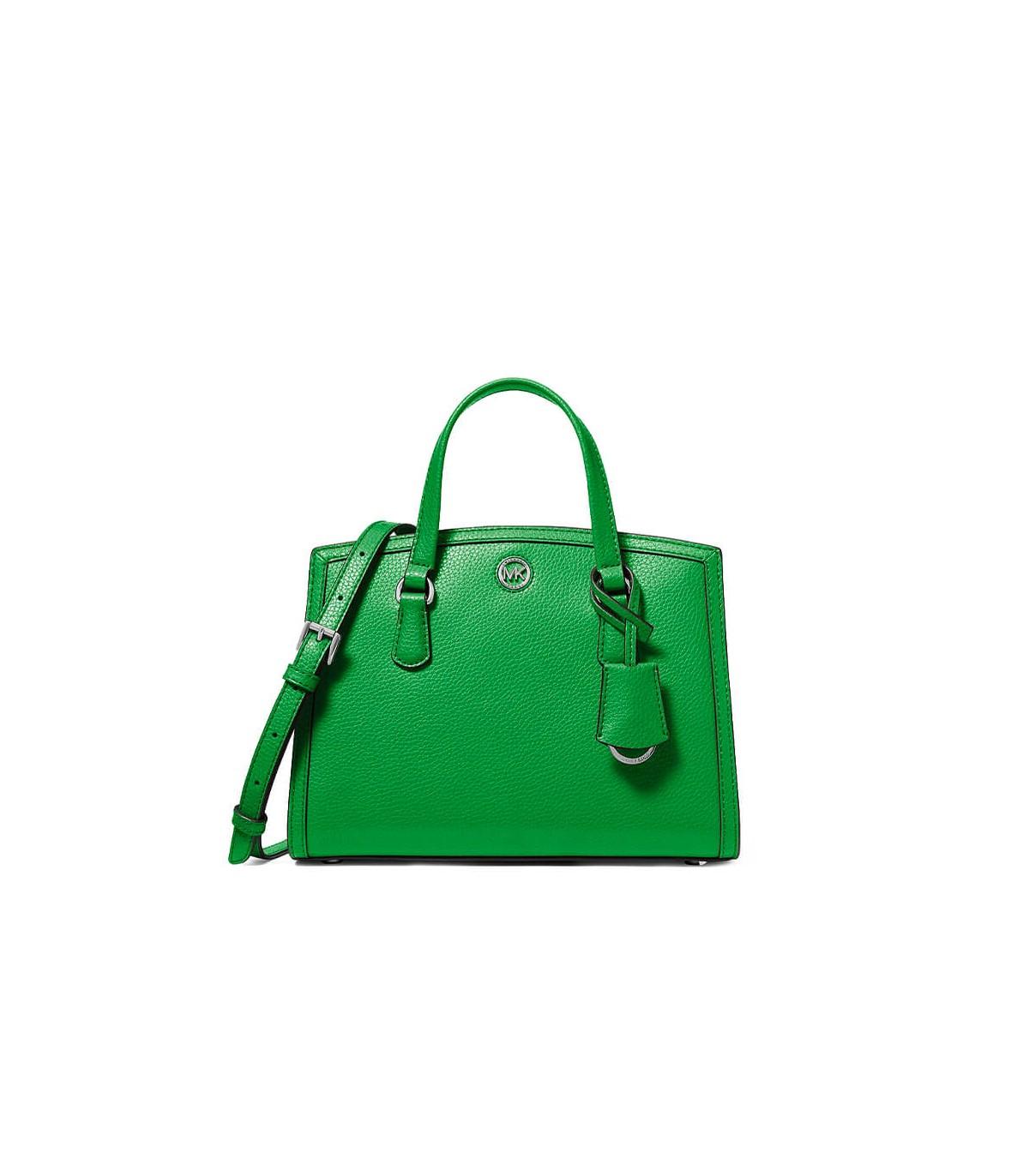 Michael Kors Chantal Handbag in Green | Lyst