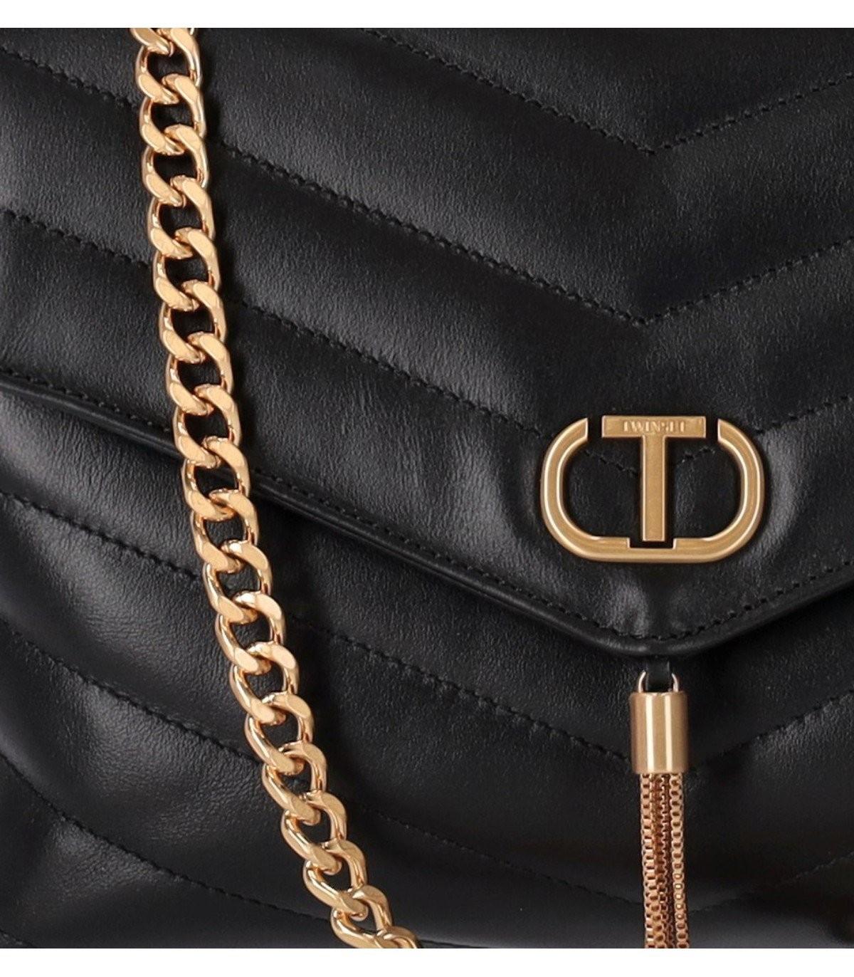 TWINSET chevron-quilted Shoulder Bag - Farfetch