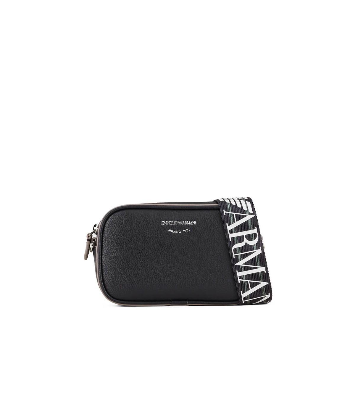 Emporio Armani Camera Bag Blauwe Crossbody Tas in het Zwart Lyst NL