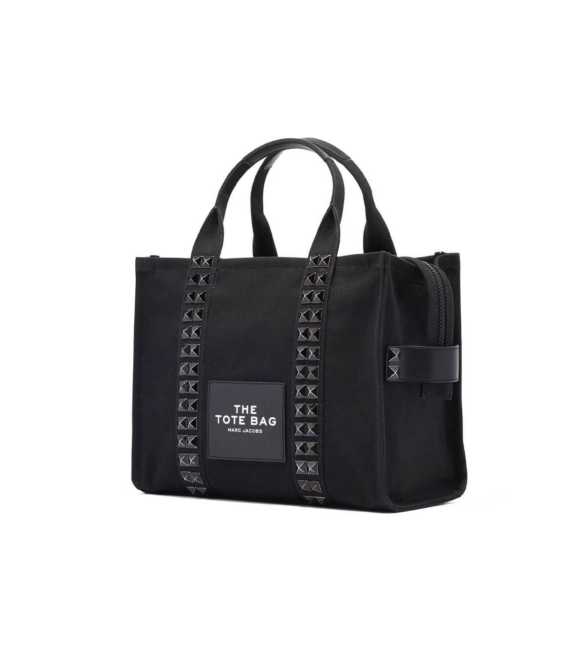 Marc Jacobs The Medium Studded Tote Beige Handbag - Ferraris Boutique