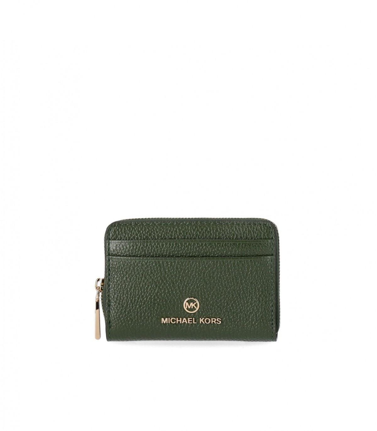 Michael Kors Jet Set Charm Small Wallet in Green