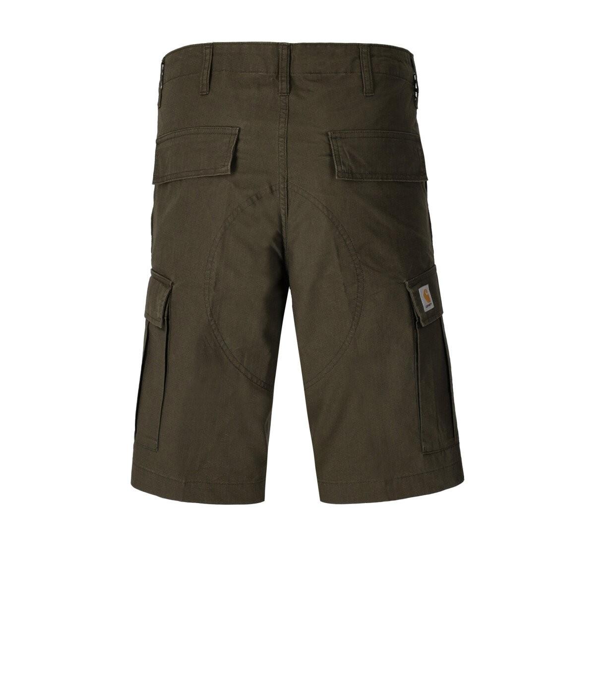 Carhartt WIP Regular Cargo Military Green Bermuda Shorts for Men | Lyst