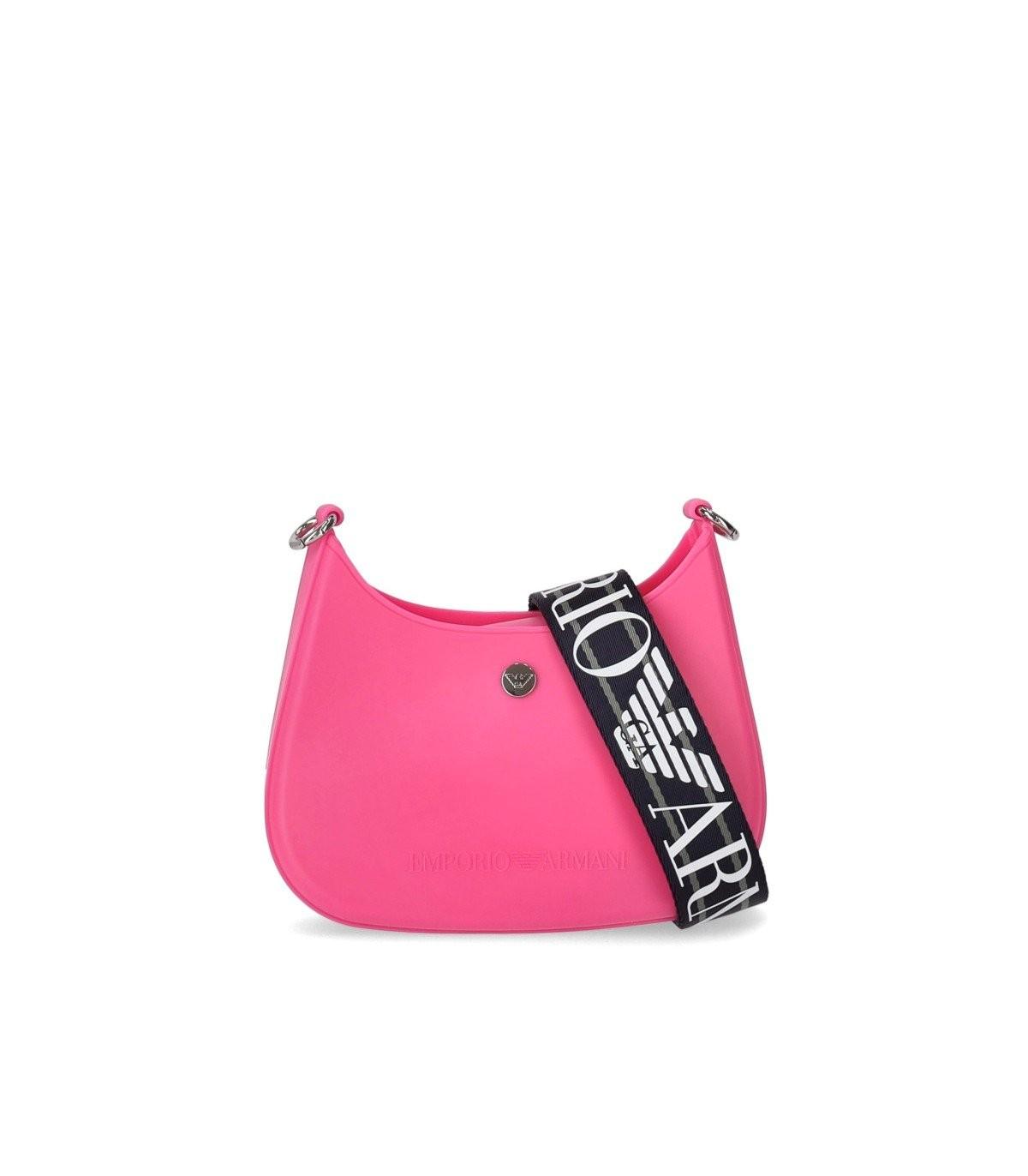 Emporio Armani Gummy crossbody bag, Pink